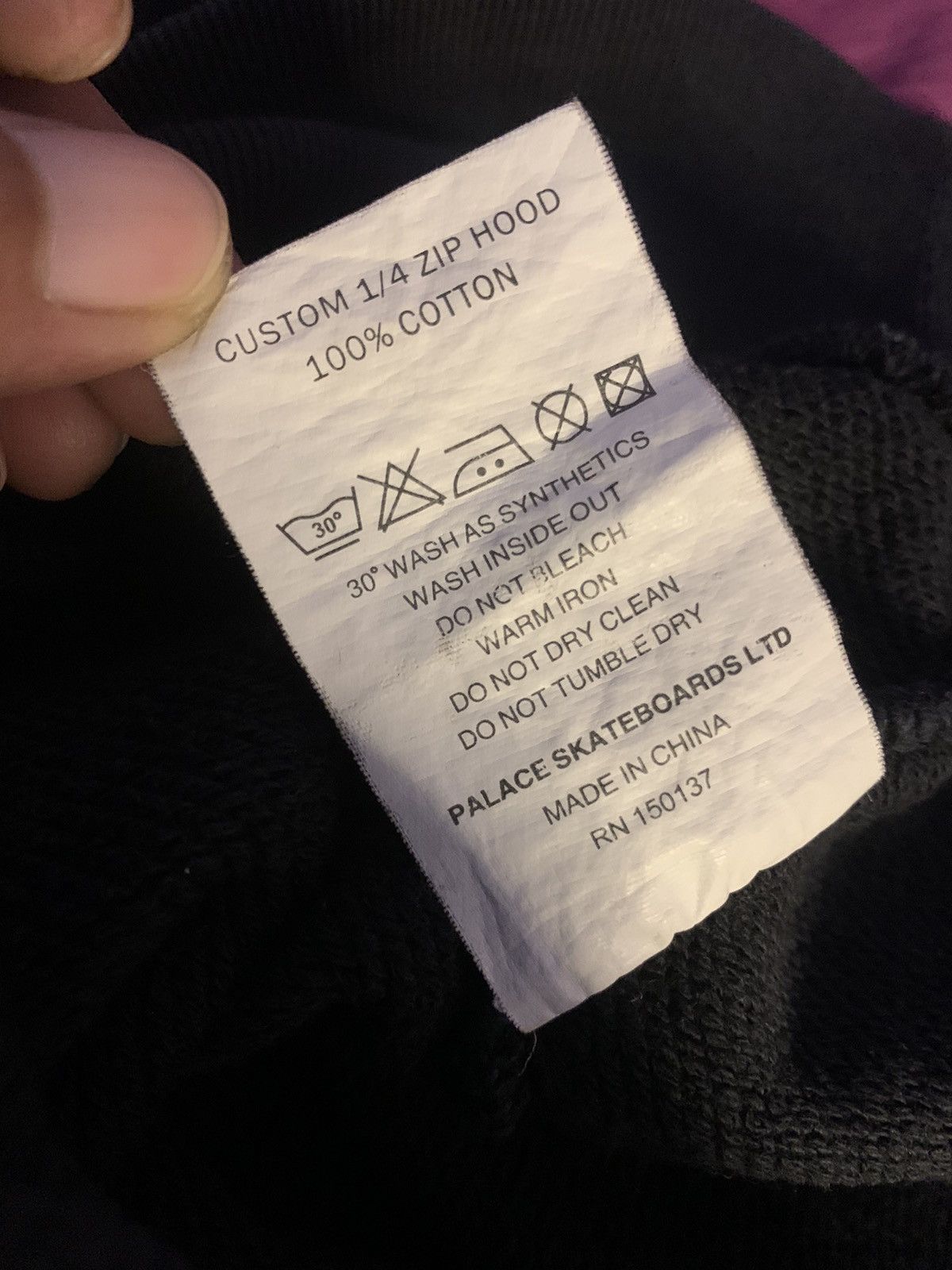Palace Palace London 1/4 Zip Hood Size US XL / EU 56 / 4 - 11 Thumbnail