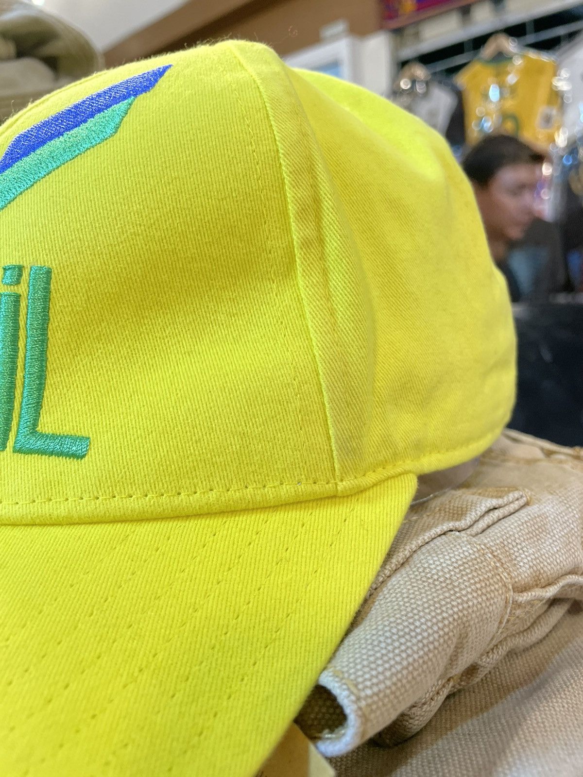 Adidas 2014 Adidas Brazill Football Cap Size ONE SIZE - 7 Thumbnail