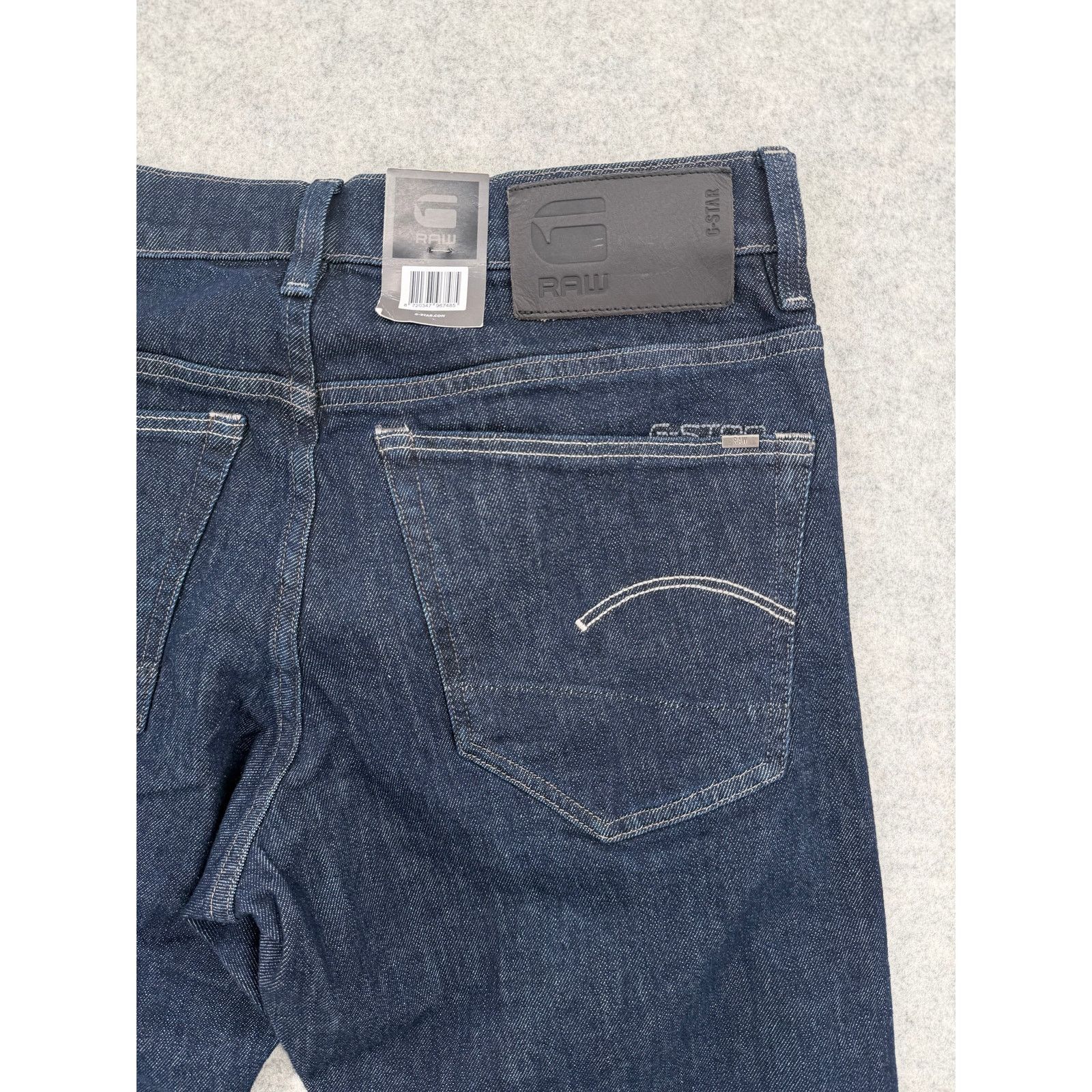 G-Star NWT G-Star Raw 3301 Regular Tapered Burten Stretch Jeans Size US 30 / EU 46 - 7 Thumbnail