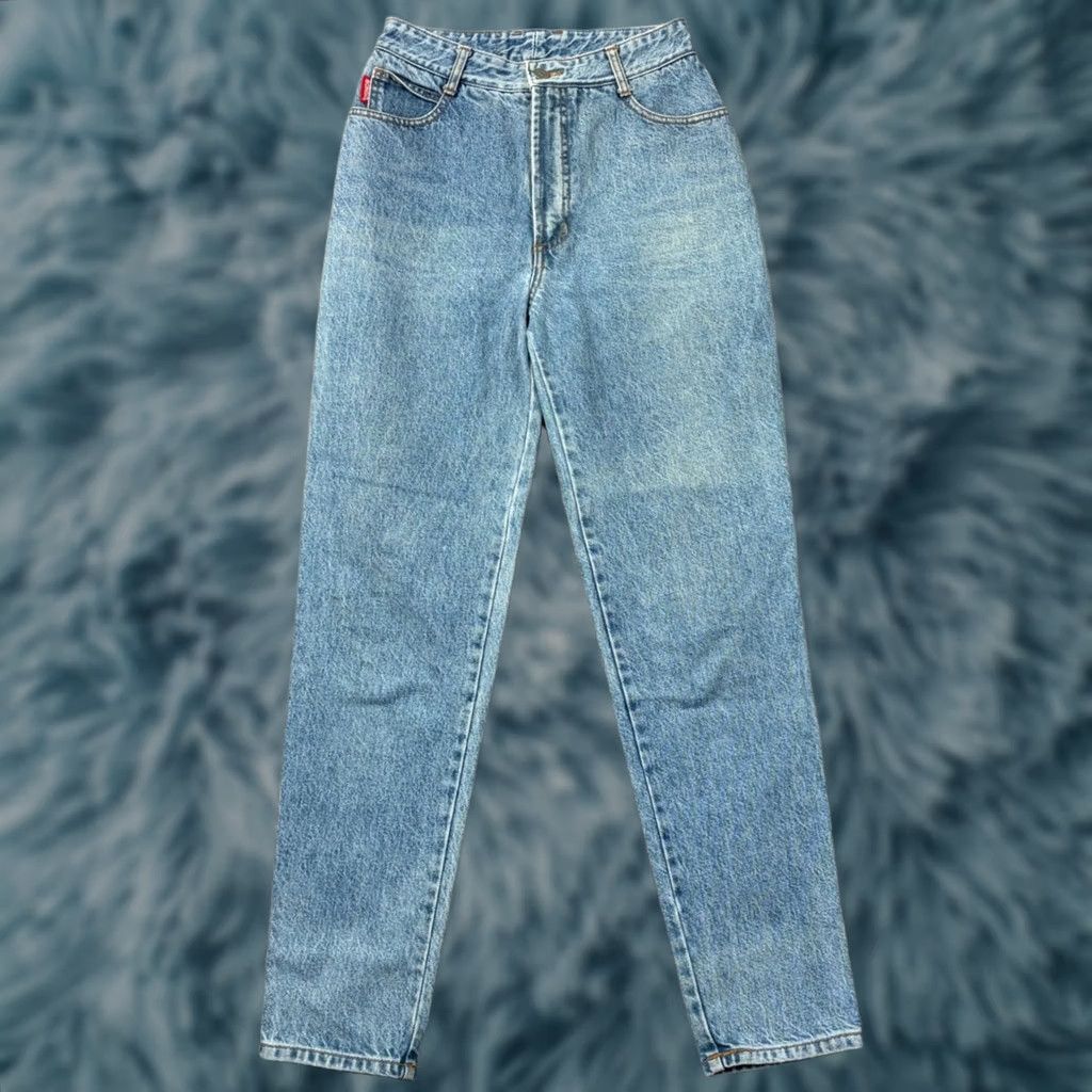 Vintage VINTAGE Bongo Jeans Womens Jeans High Rise Light Wash 28 in 30 in Inseam Made USA Womens Mens? Size 28" / US 6 / IT 42 - 1 Thumbnail