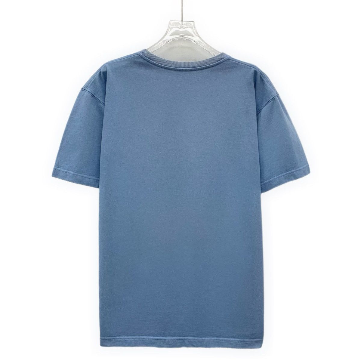 Dior Dior Blue CD Letter Embroidered Short Sleeve T-shirt K26WX Size US L / EU 52-54 / 3 - 2 Thumbnail