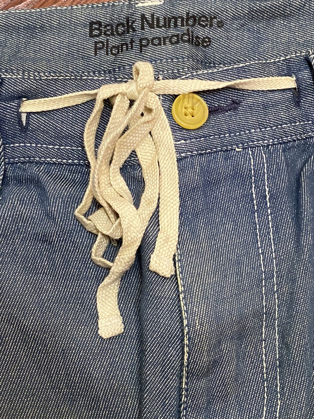 Vintage Vintage Japanese Brands Blue Wash Cargo Loose Soft Pants Size US 32 / EU 48 - 8 Thumbnail