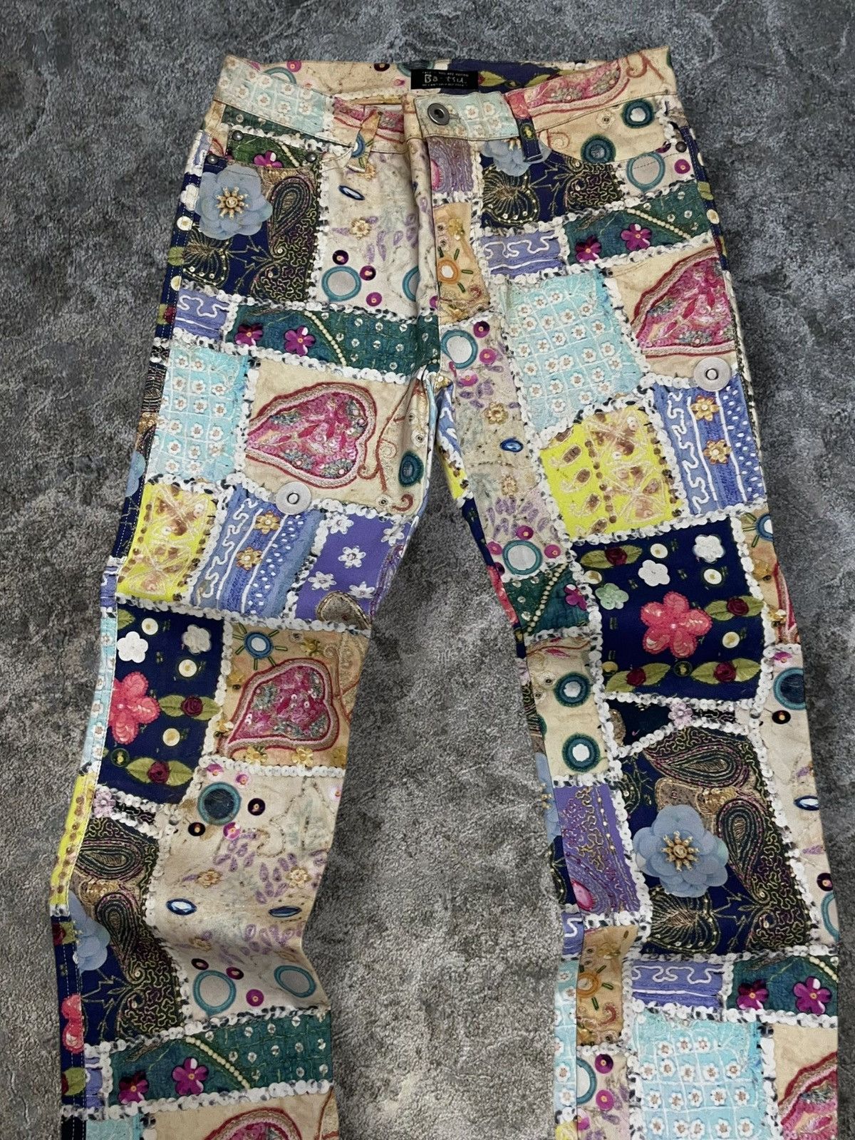 Hysteric Glamour Vintage Japan Designer 90’s Ba-Tsu Face If u Are Young Pant Size US 28 / EU 44 - 7 Thumbnail