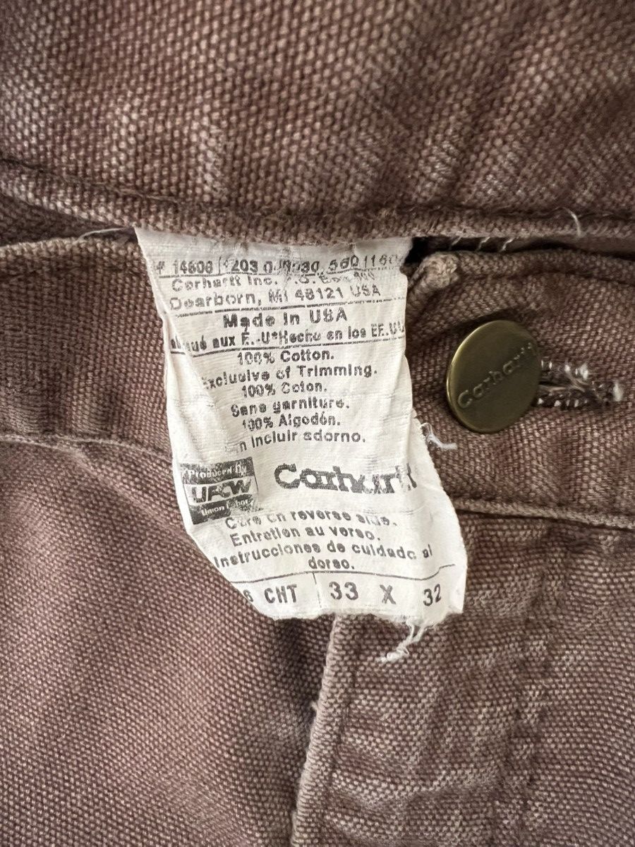 Carhartt Vintage Double Knee Carhartt Size US 33 - 4 Thumbnail