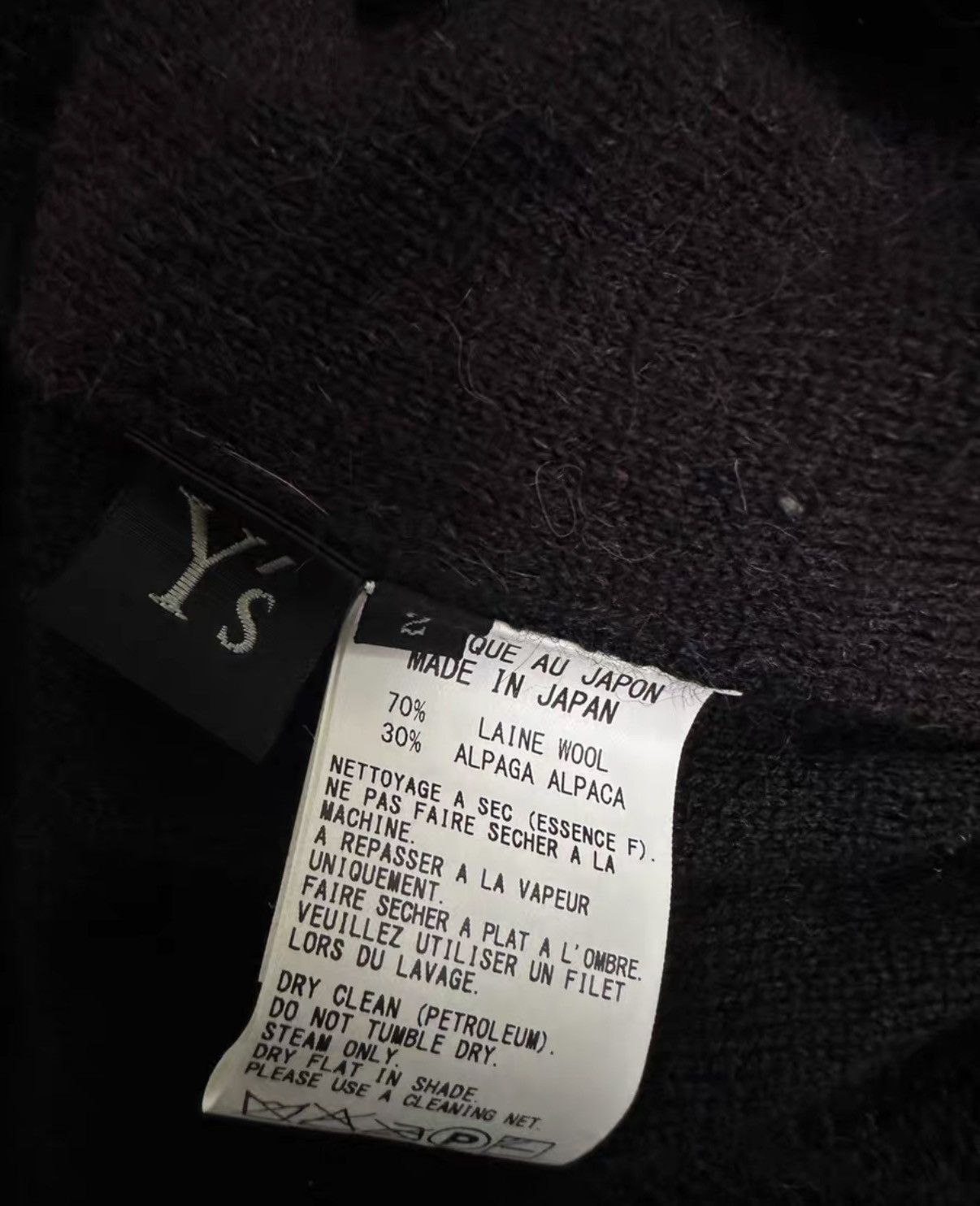 Yohji Yamamoto Yohji Yamamoto Y's 10AW Patchwork Knit Cardigan K7 Size US M / EU 48-50 / 2 - 6 Thumbnail