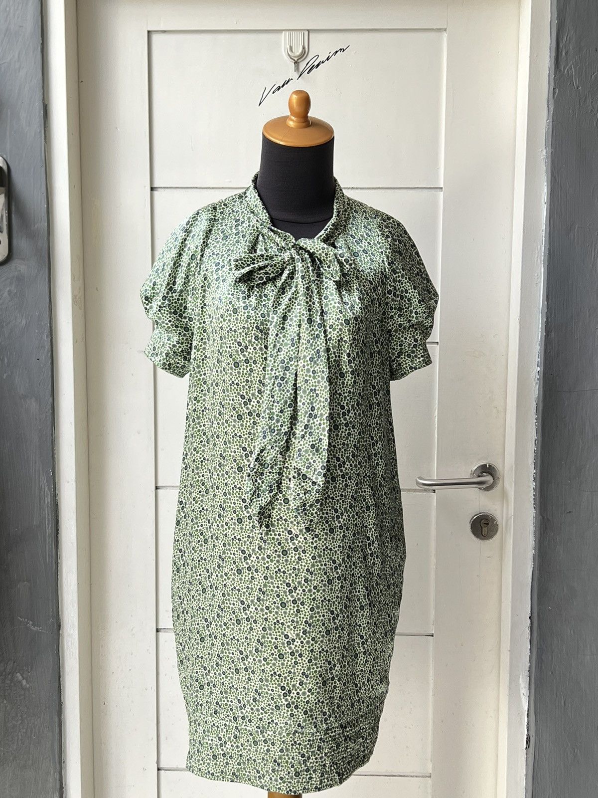 LOEWE Green Motive Dress