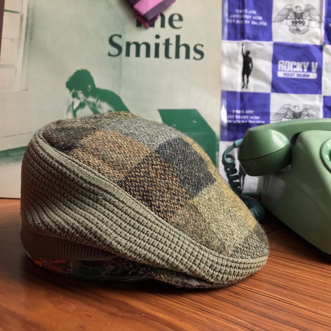 Designer × Other UK × Vintage Failsworth Hatsmaker Manchester Patchwork flatcap made in uk Size 42 - 5 Thumbnail