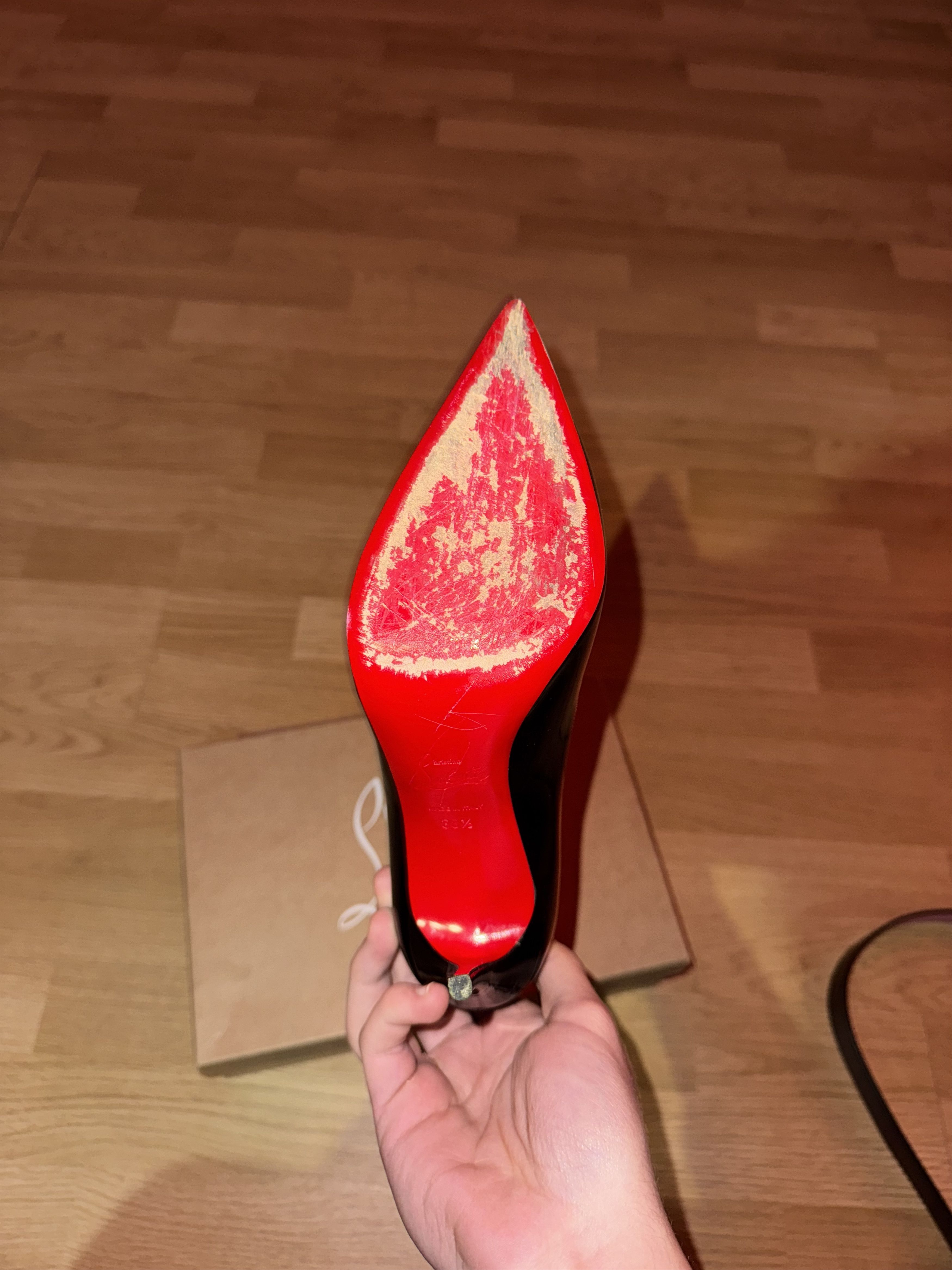 Christian Louboutin KATE 100 Size US 8.5 / IT 38.5 - 6 Thumbnail
