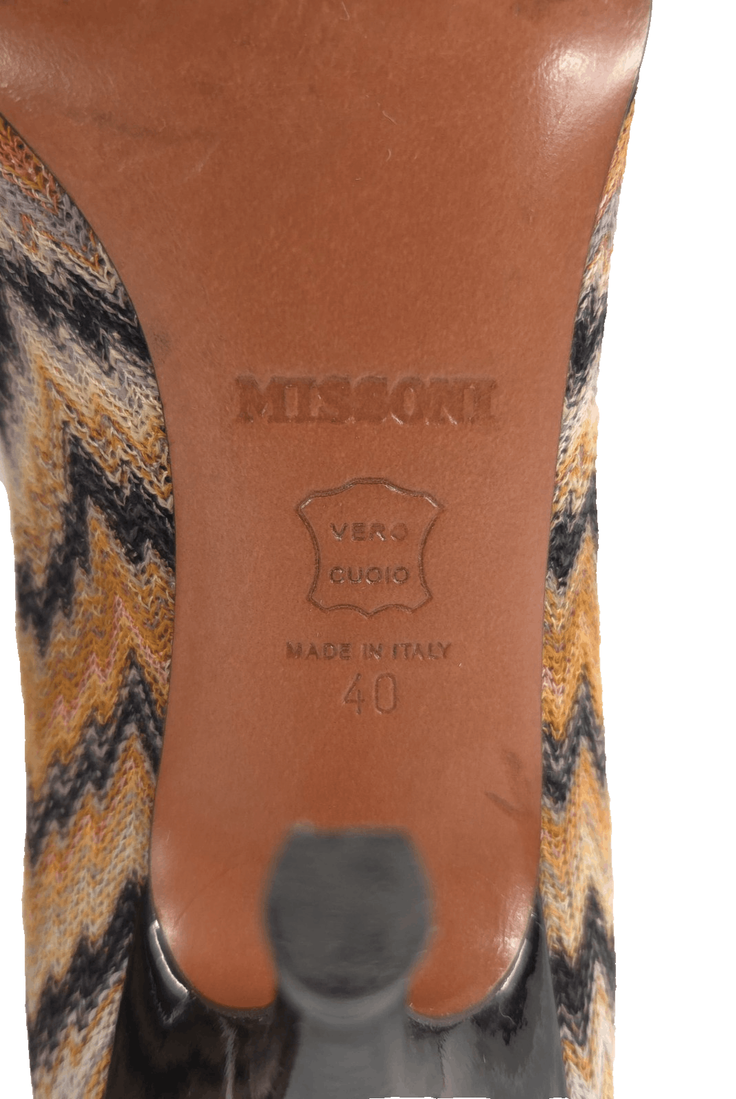 Missoni Missoni Zigzag Knit Pointed Toe Pumps 40 EU 10 US Womens Size US 10 / IT 40 - 7 Thumbnail