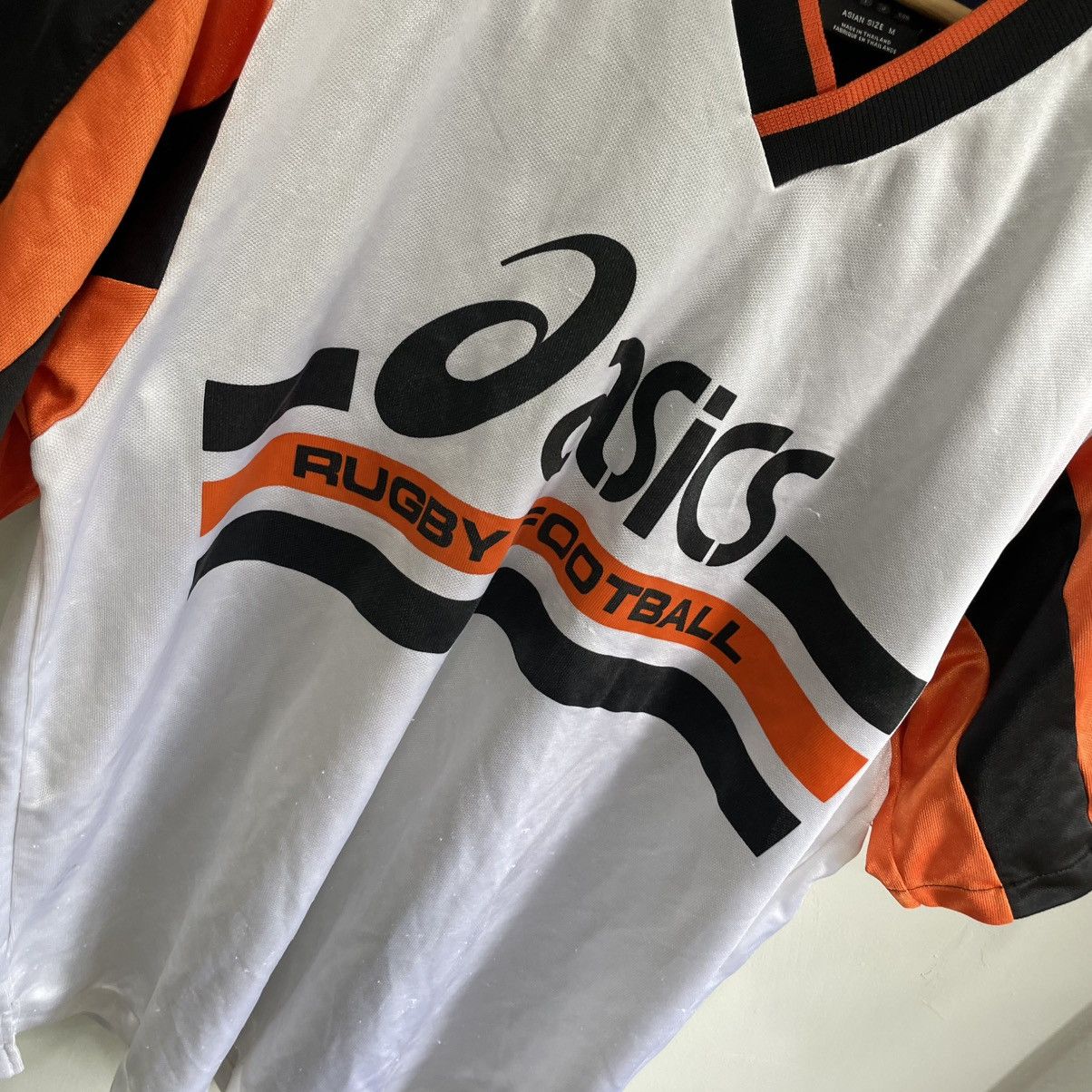Asics Vintage Rugby Home Asics Size US L / EU 52-54 / 3 - 2 Thumbnail