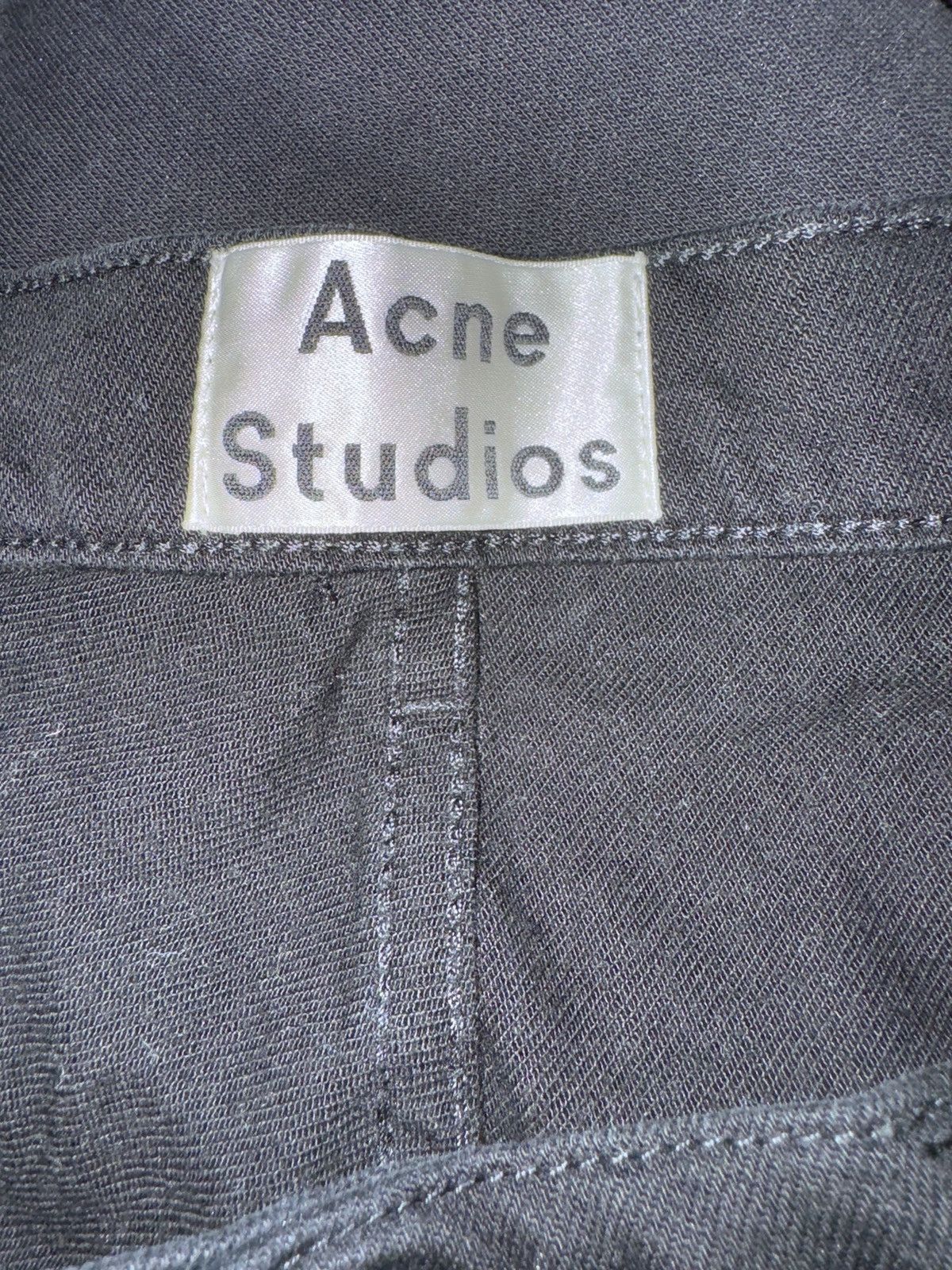 Acne Studios Acne Studios Town Black Fray Black Denim Jeans Size US 34 / EU 50 - 10 Thumbnail