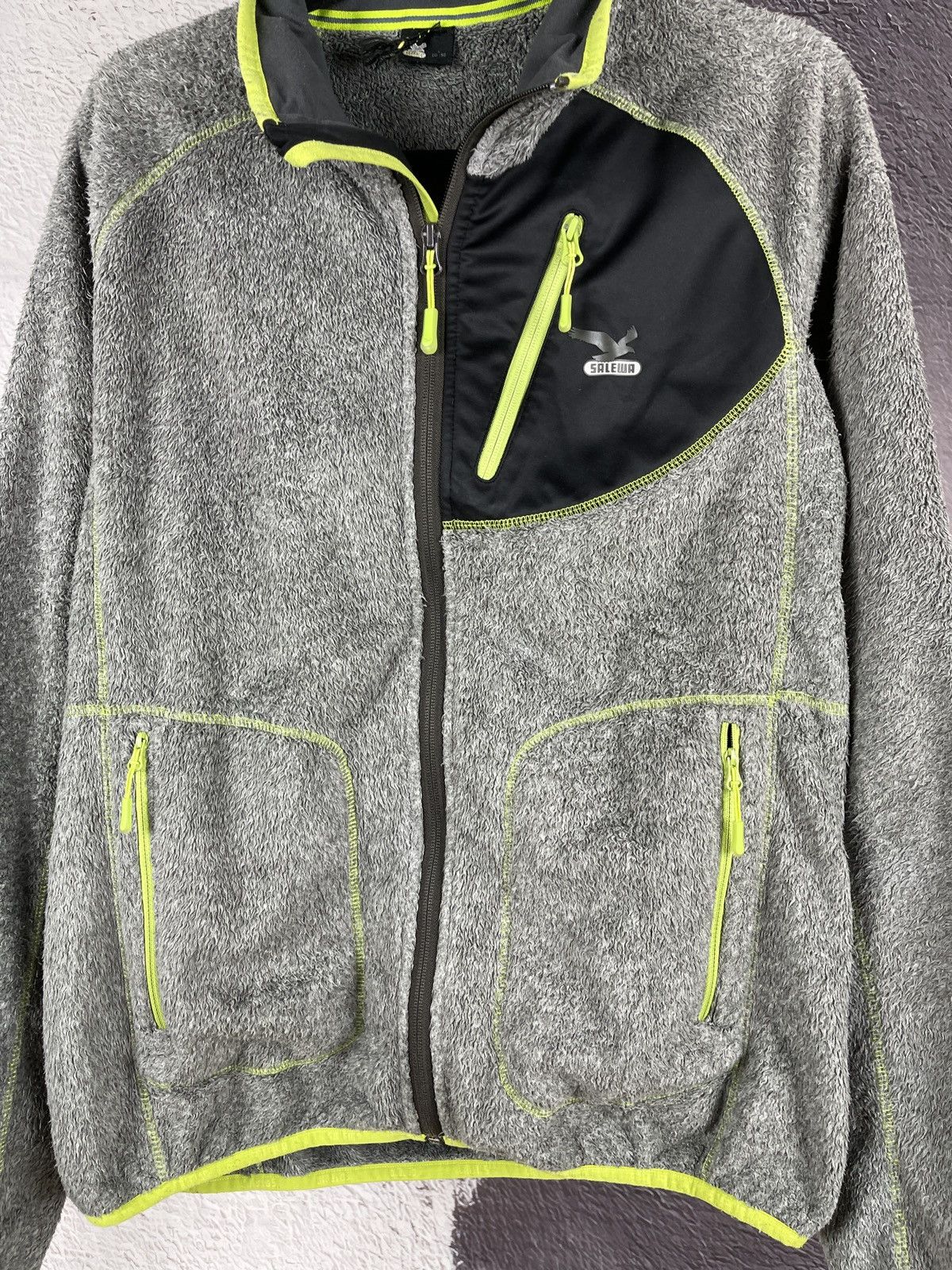 Vintage Salewa vintage Loft M jacket deep pile fleece Size US L / EU 52-54 / 3 - 7 Thumbnail