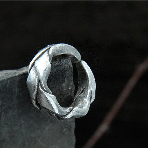 Jewelry Rare Jewelry Rings Open Size Chrome Ring (Size 7-13) Size ONE SIZE - 3 Thumbnail