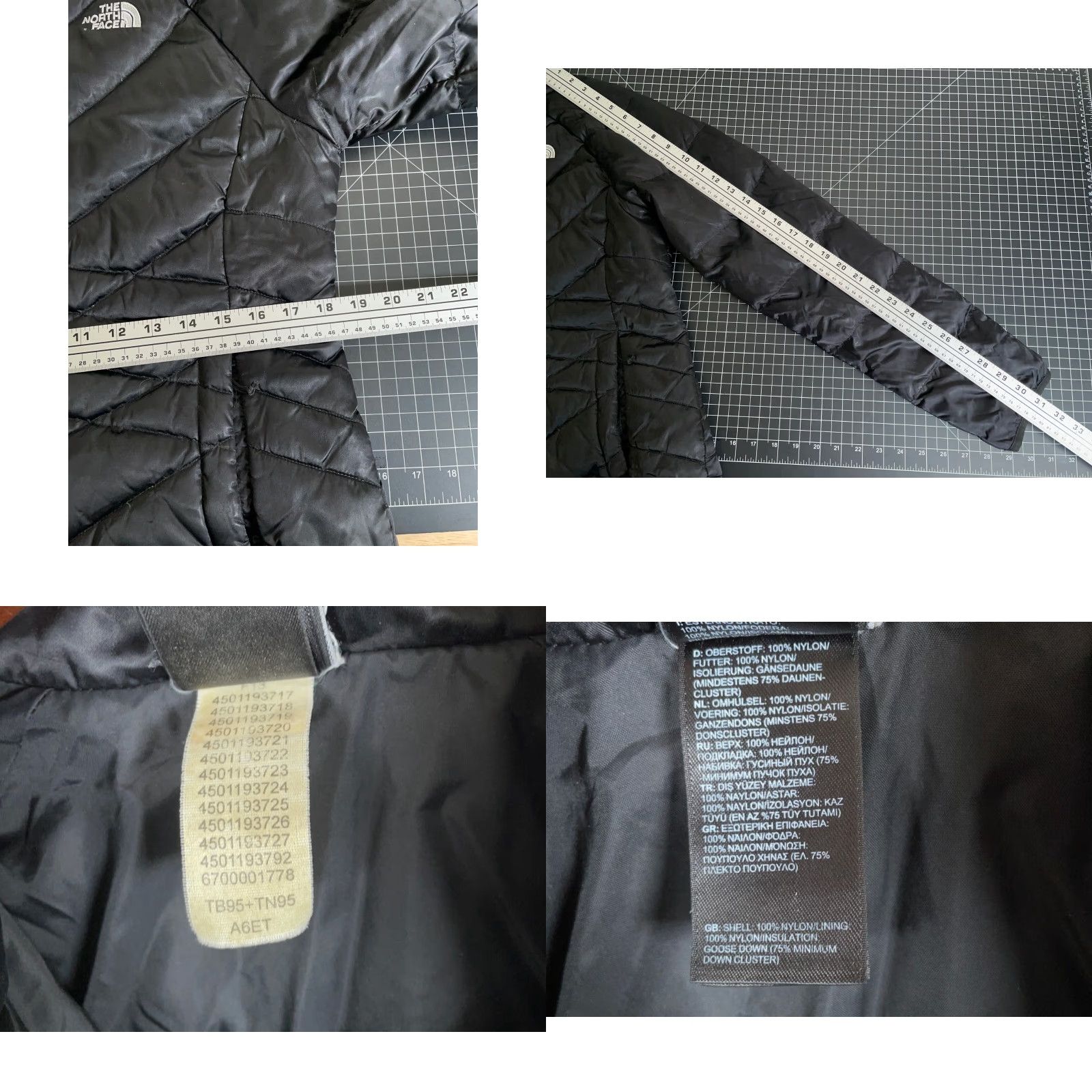 The North Face The North Face Aconcagua 550 Goose Down Puffer Jacket Women's M Black Zip Jacket Size M / US 6-8 / IT 42-44 - 8 Thumbnail