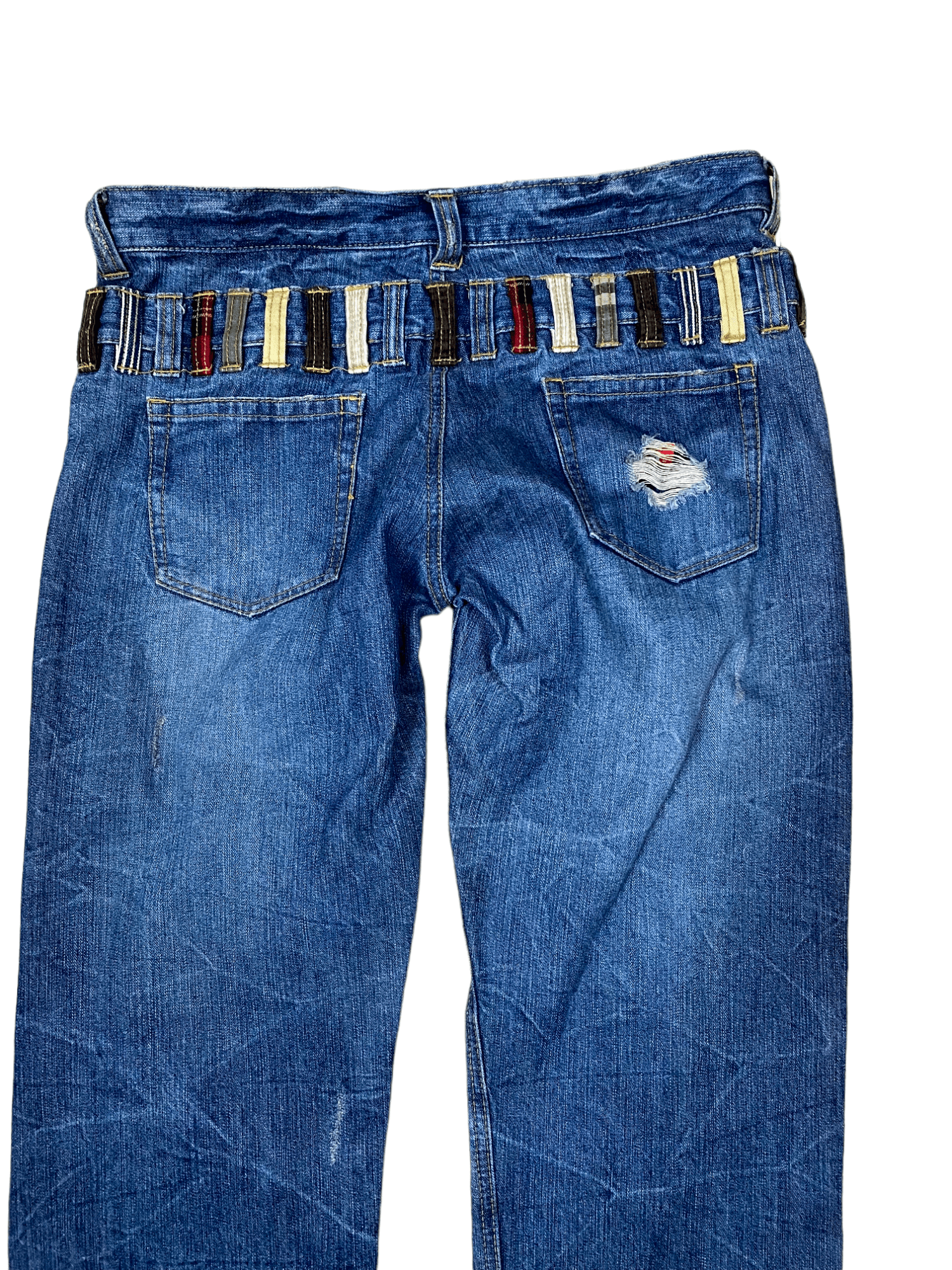 Japanese Brand × Vintage 🔥Vintage Denim Double Waist Japan 🔥 Size US 34 / EU 50 - 2 Thumbnail