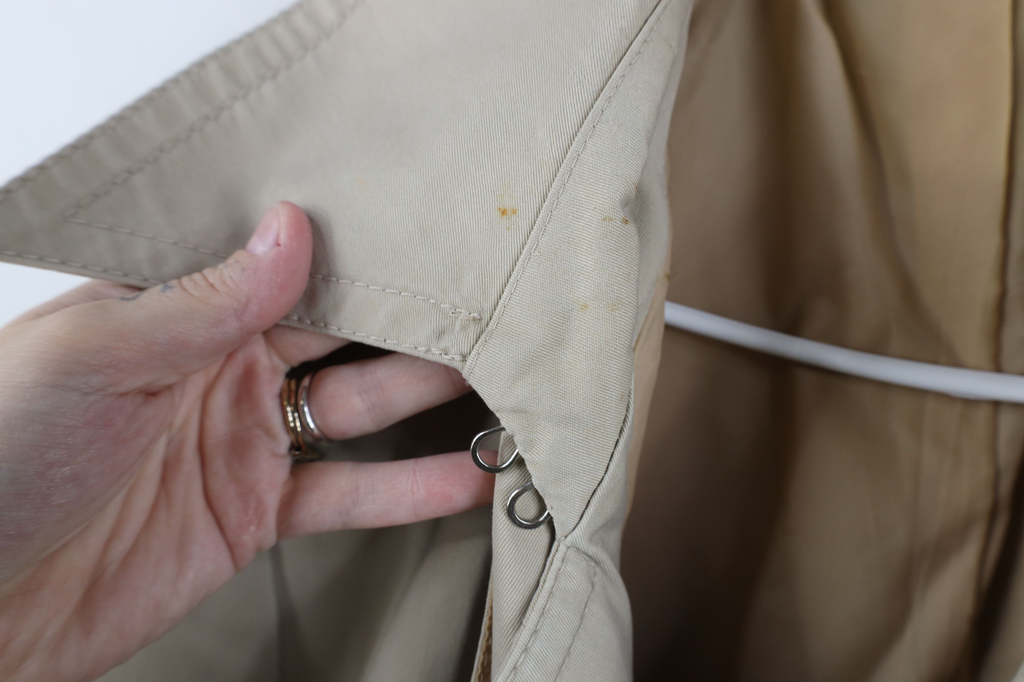 Vintage Vintage 80s 90s Streetwear Breasted Trench Coat Jacket Size US L / EU 52-54 / 3 - 9 Thumbnail