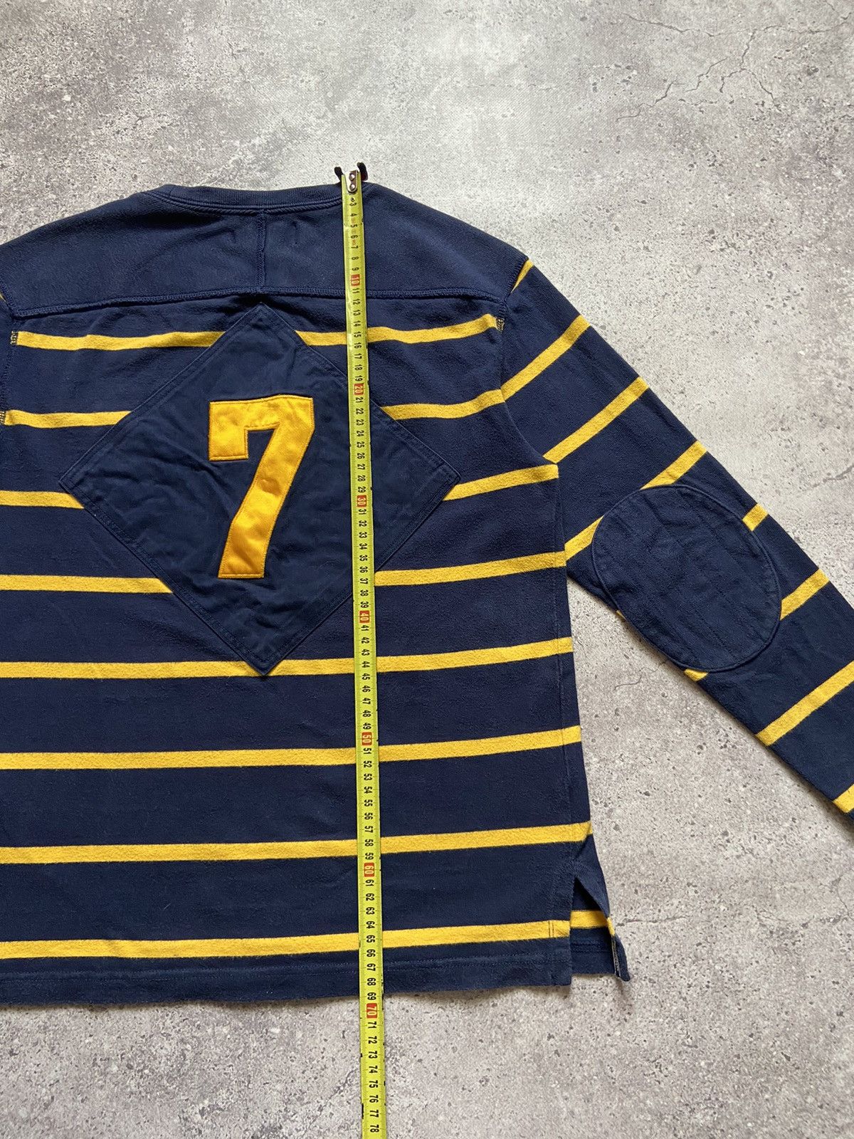 Polo Ralph Lauren 00s Polo Ralph Lauren Sweatshirt Stripped Rugby Size US S / EU 44-46 / 1 - 5 Thumbnail