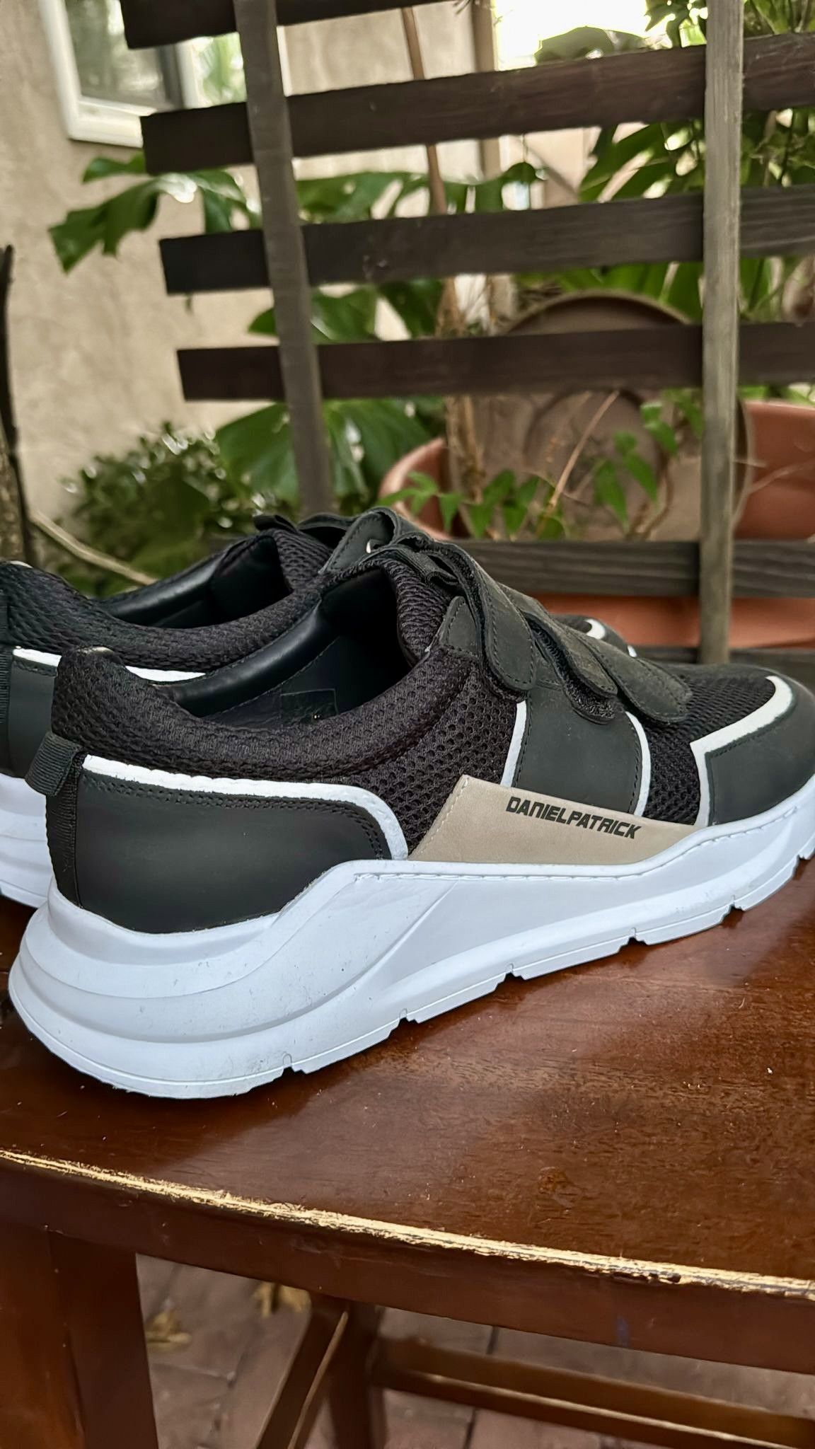 Daniel Patrick Daniel Patrick Black Velcro Shoes Size 43 Made In Portugal Size US 10 / EU 43 - 2 Thumbnail