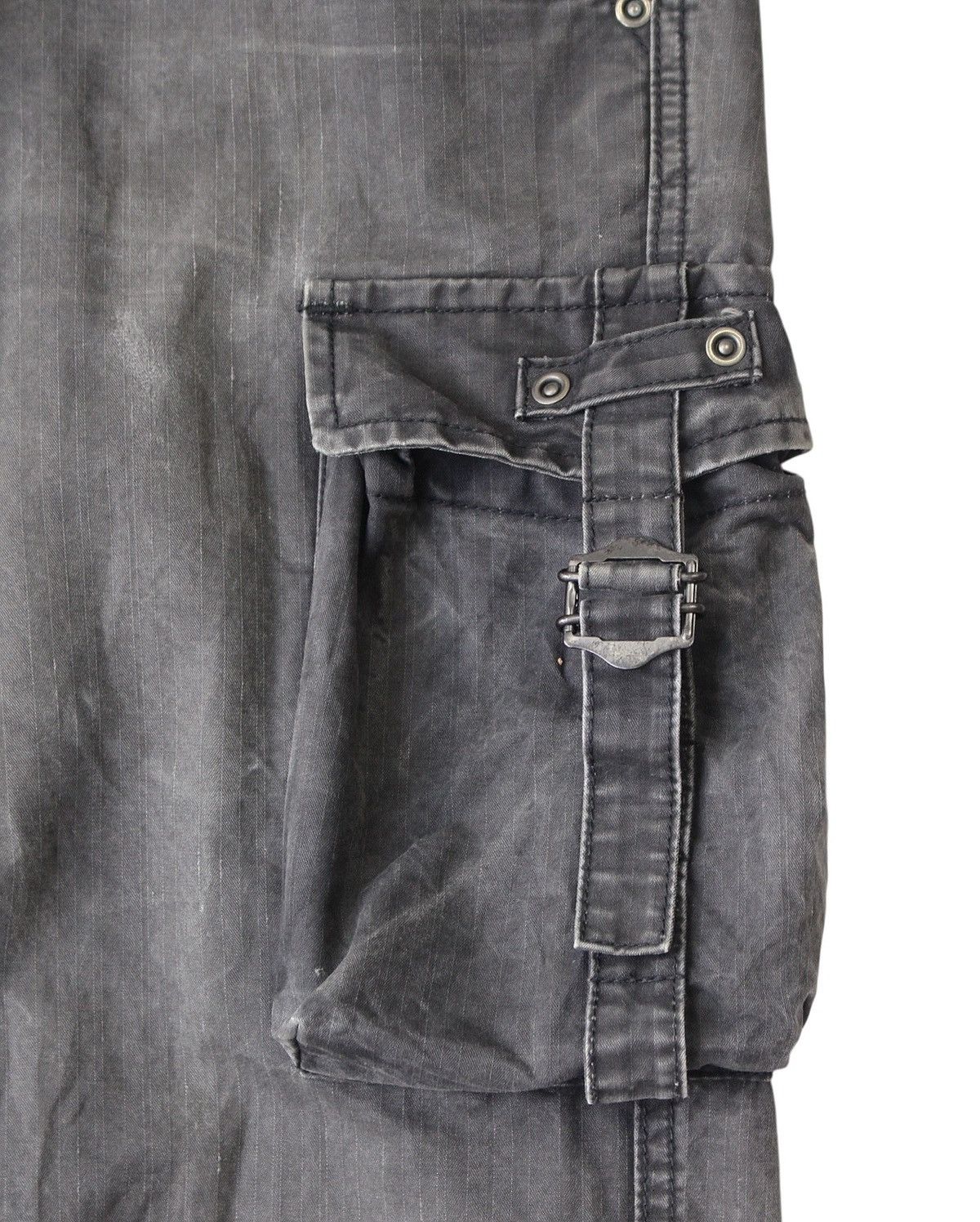 Japanese Brand × Vintage 2000S DIFFERENCE RUPERT WASHED EDGE ZIP CARGOS Size US 30 / EU 46 - 5 Thumbnail