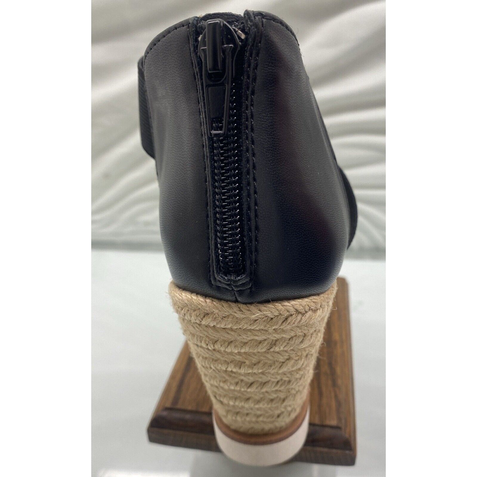 Joie Joie Women Ginger Slingbacks Espadrille Wedges Black Size 8M Size US 8 / IT 38 - 4 Thumbnail
