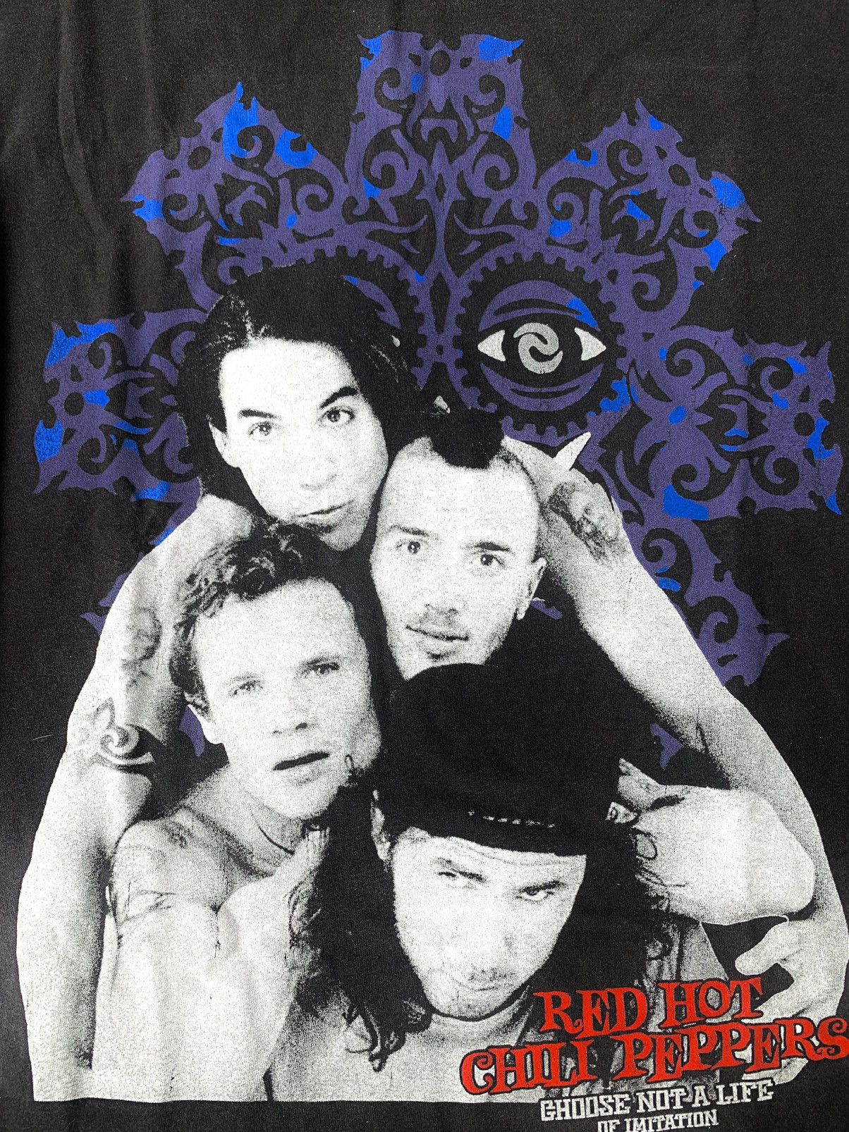 Band Tees × Vintage RHCP Longsleeve Fanmade Rare Size US XL / EU 56 / 4 - 2 Thumbnail