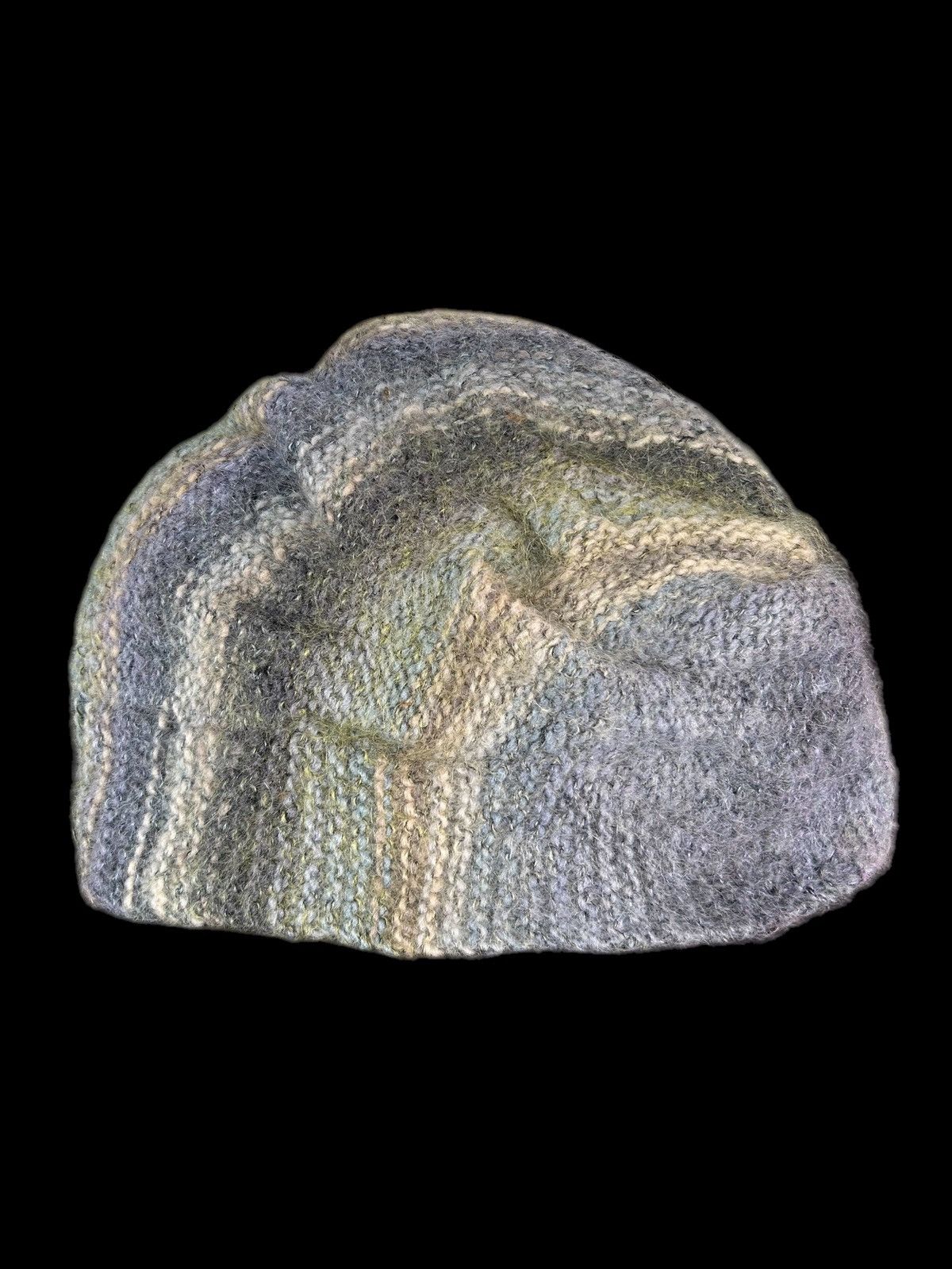 Kapital × Vintage Crochet Knitted Handmade hairy Rare Beanie Hats ☠️☠️ Size ONE SIZE - 1 Thumbnail