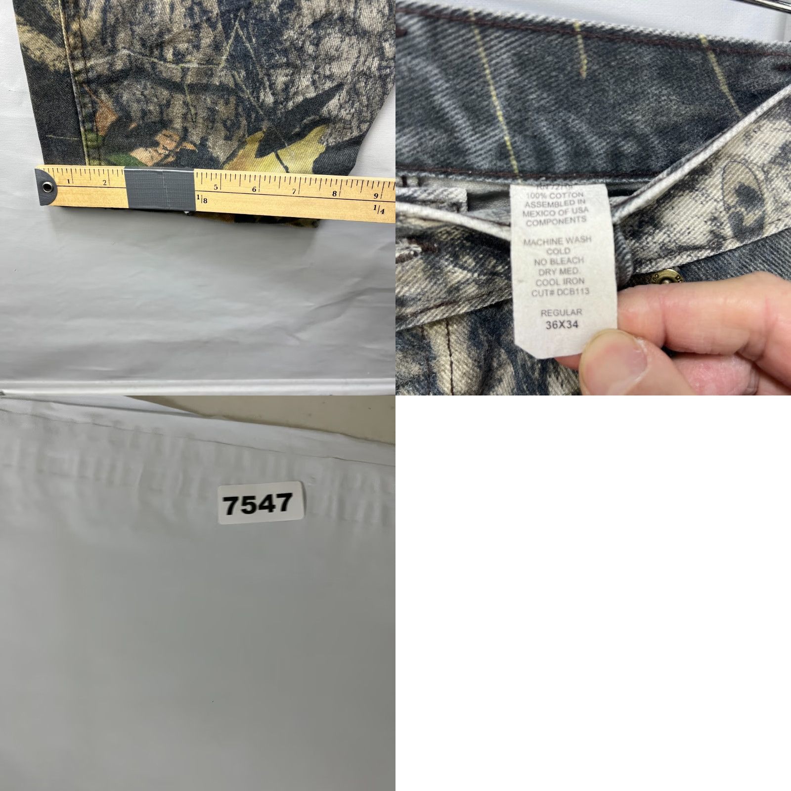 Realtree Vintage Realtree Camo Carpenter Pants 36 Size US 36 / EU 52 - 9 Thumbnail