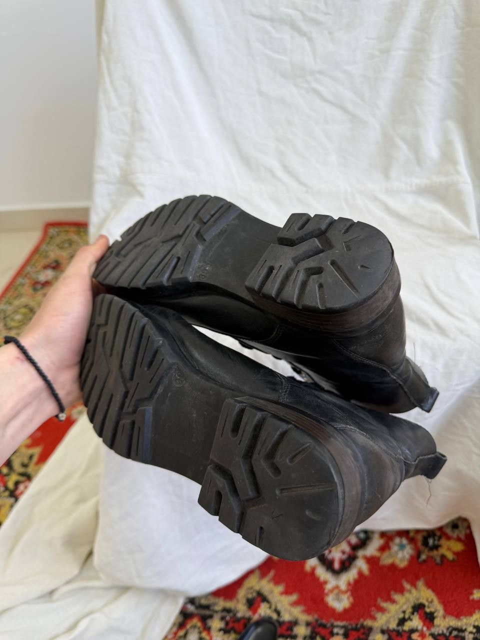 A.S.98 Vintage 90s Leather A.S.98 Guidi vibe ankle zip guidi vibe Size US 7 / IT 37 - 12 Thumbnail