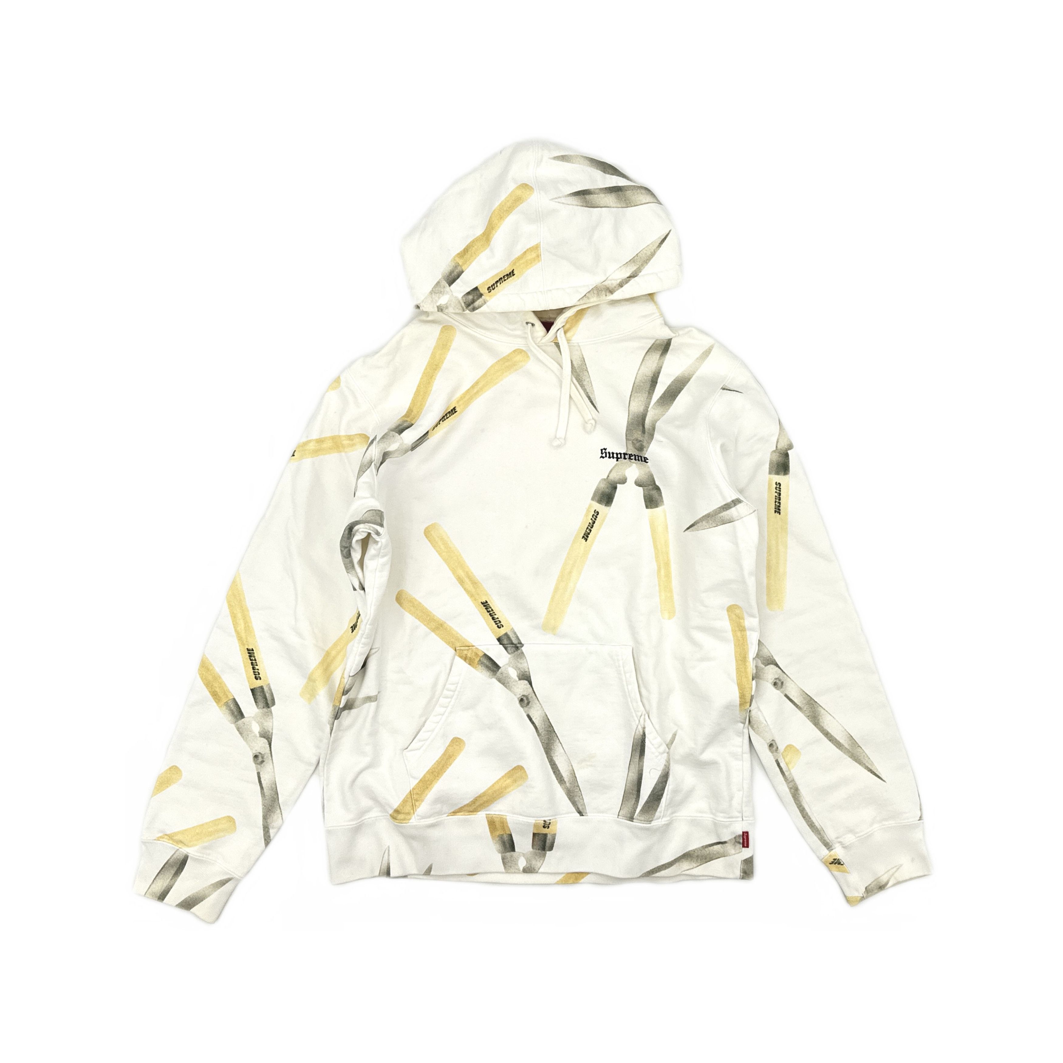 Supreme Supreme Shears Print Hoodie Size M Size US M / EU 48-50 / 2 - 1 Thumbnail