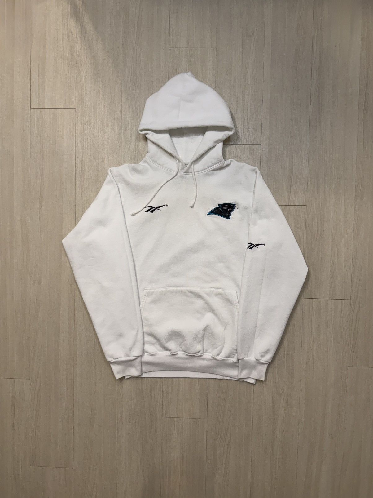 Reebok Reebok NFL Carolina Panthers White Pullover Hoodie Size US L / EU 52-54 / 3 - 1 Thumbnail