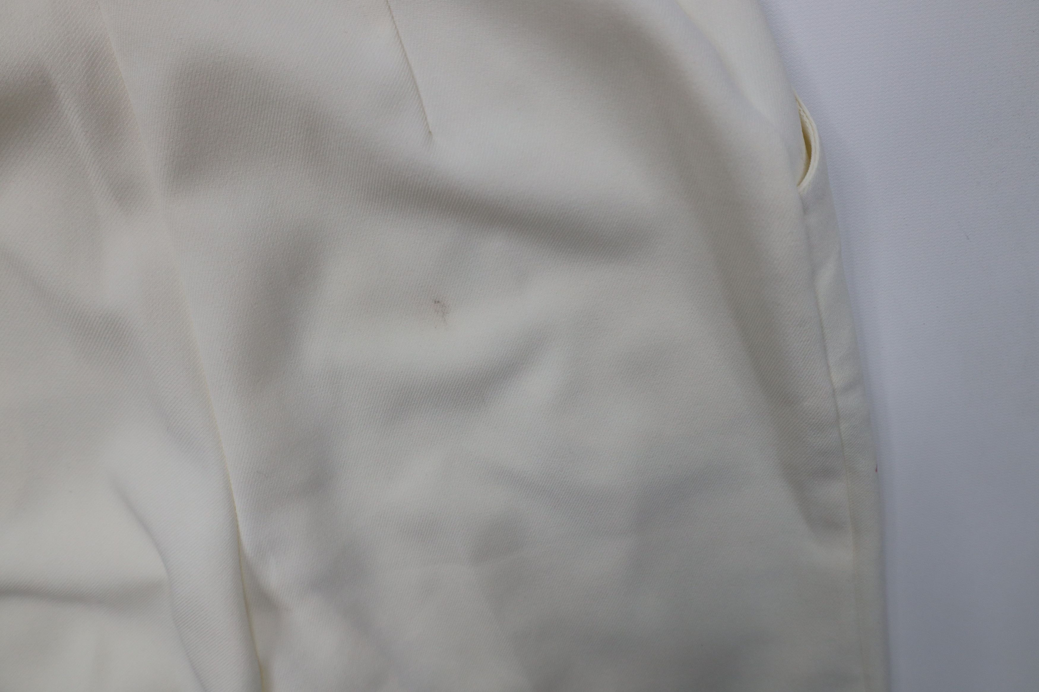 Levi's Vintage 70s Levis Knit Straight Leg Chino Pants Cream USA Size 34" / US 12 / IT 48 - 14 Thumbnail