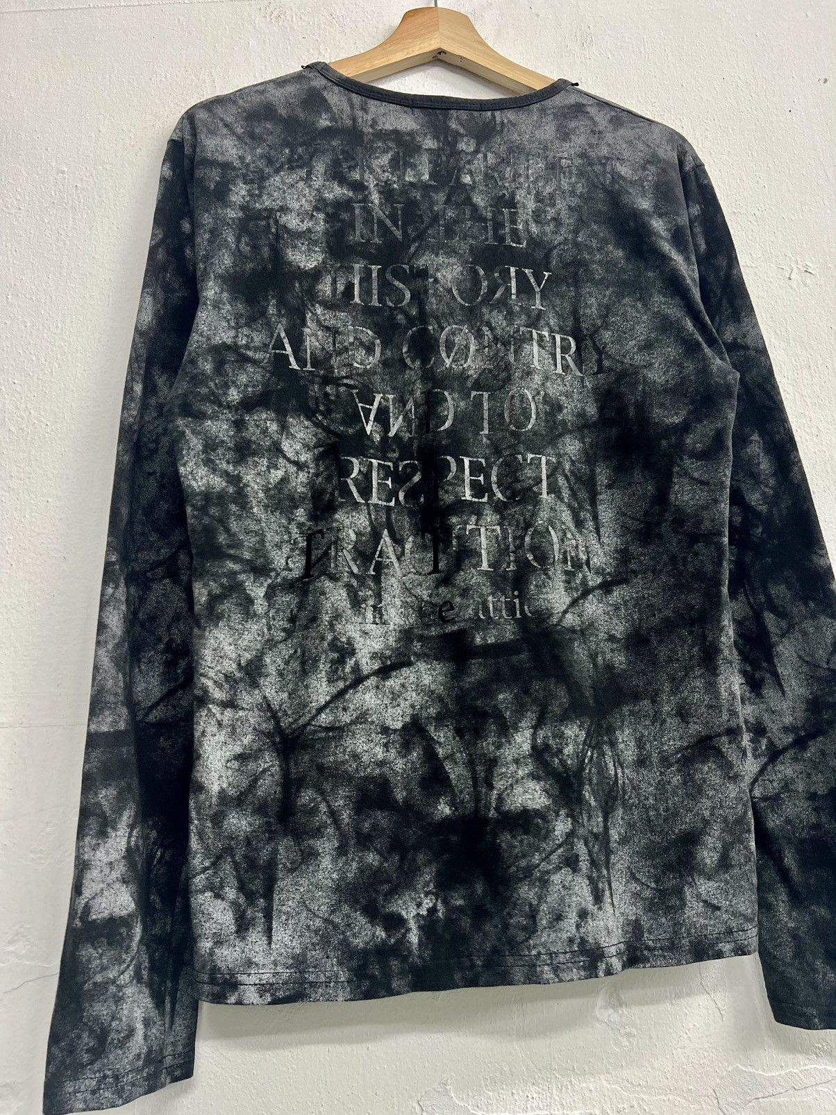 Beauty Beast Archive In The Attic Smoke Trompe L'oeil Poet Longsleeve Tee Size US L / EU 52-54 / 3 - 13 Thumbnail