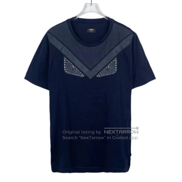 Fendi Fendi Monster Eye Patchwork Cotton T-Shirt. Size US L / EU 52-54 / 3 - 1 Thumbnail