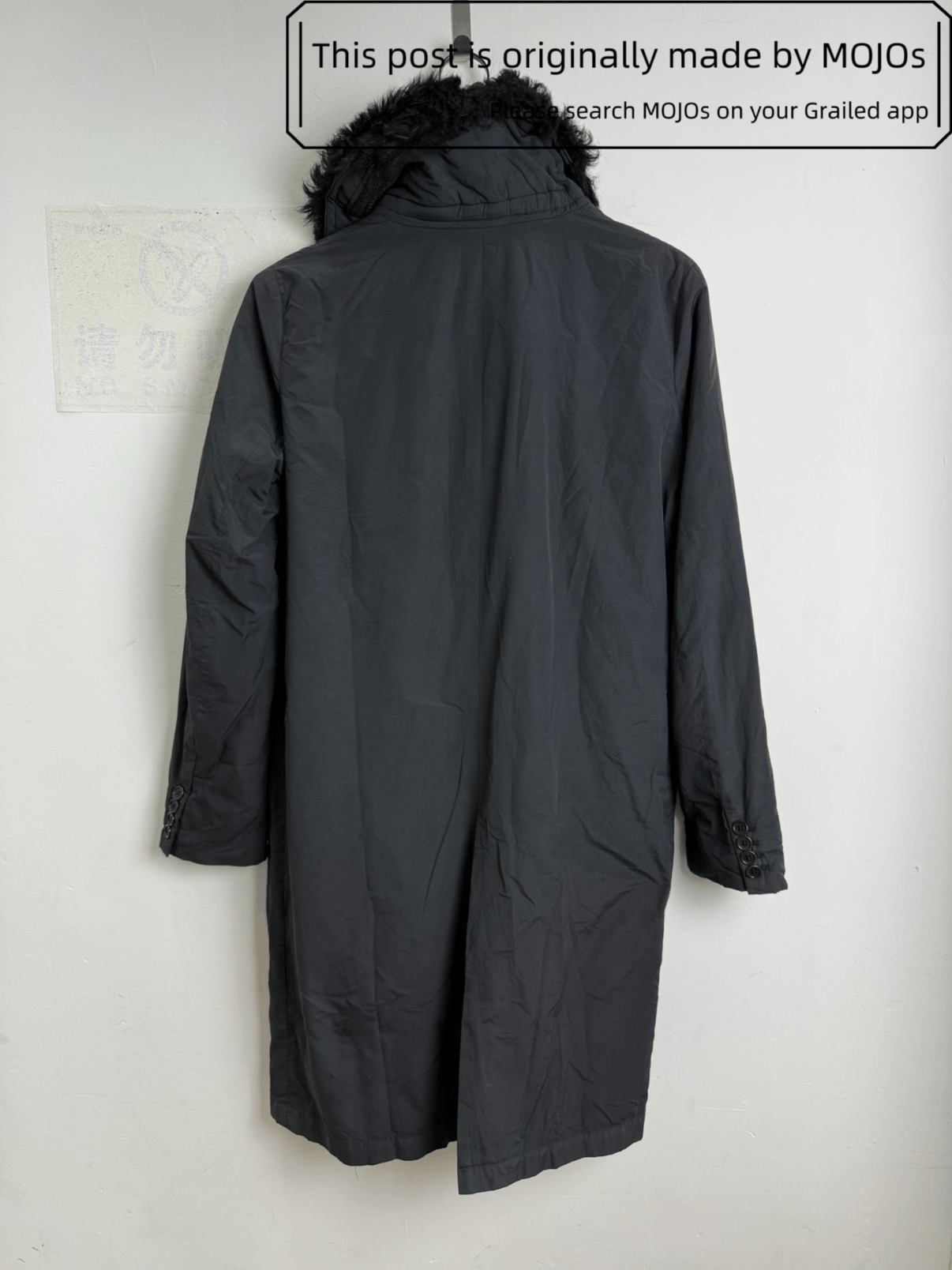 Helmut Lang Sz 40 Helmut Lang 99AW Fur Neck Parkas mojos16441215 Size US M / EU 48-50 / 2 - 7 Thumbnail