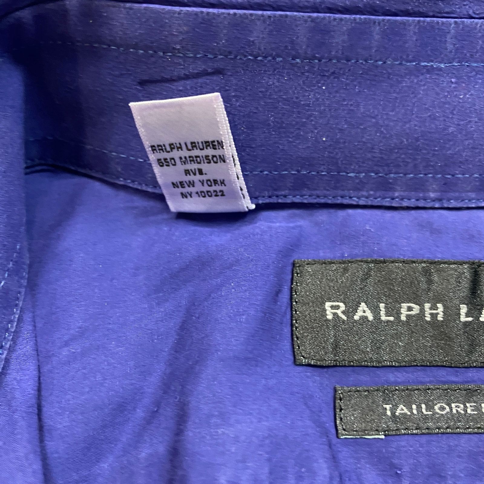 Ralph Lauren Ralph Lauren Black Label Tailored Fit Button Shirt 16 Italy Size US L / EU 52-54 / 3 - 8 Thumbnail