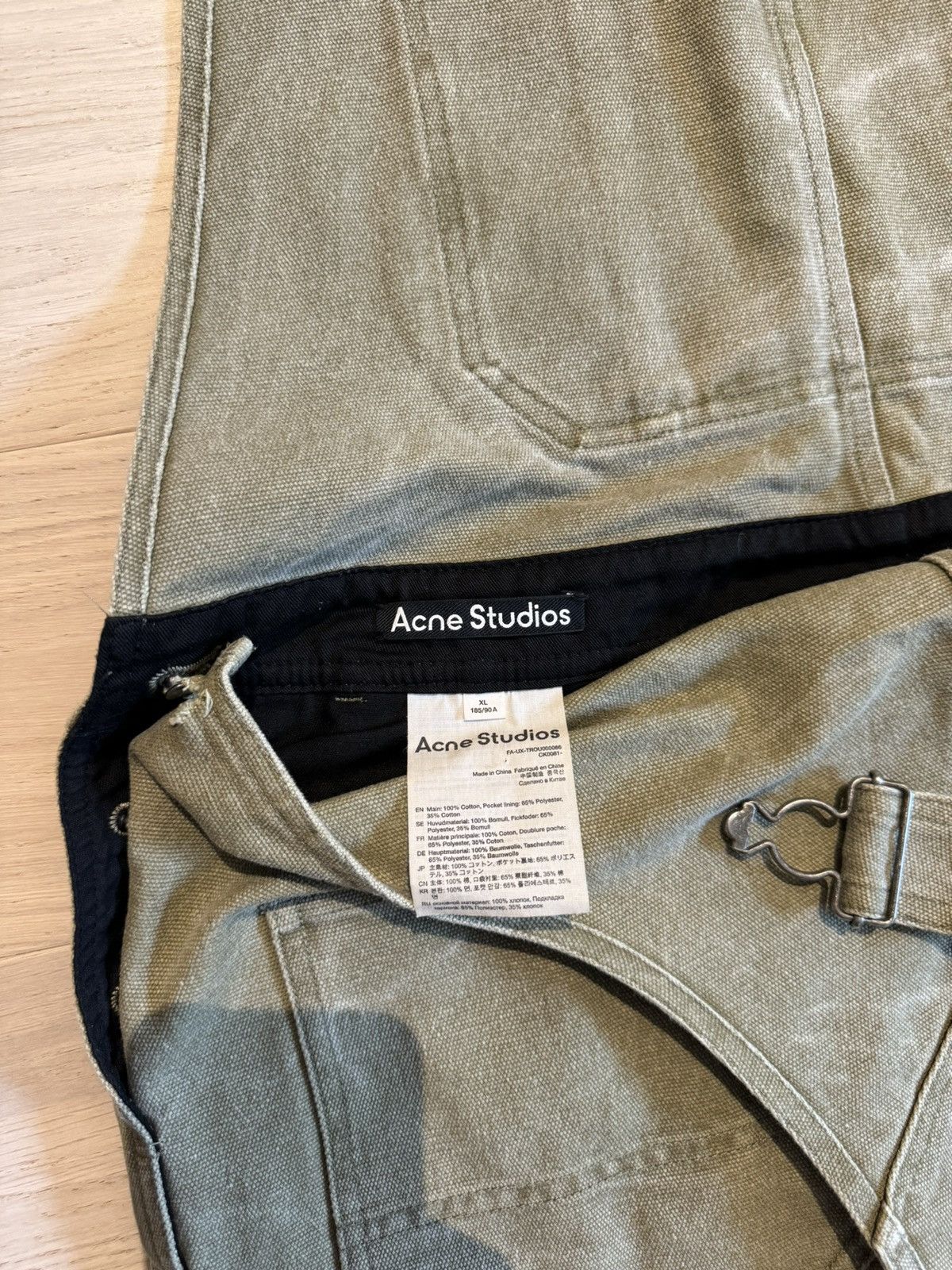 Acne Studios Acne Studios Cotton-canvas overalls Size US 36 / EU 52 - 10 Thumbnail
