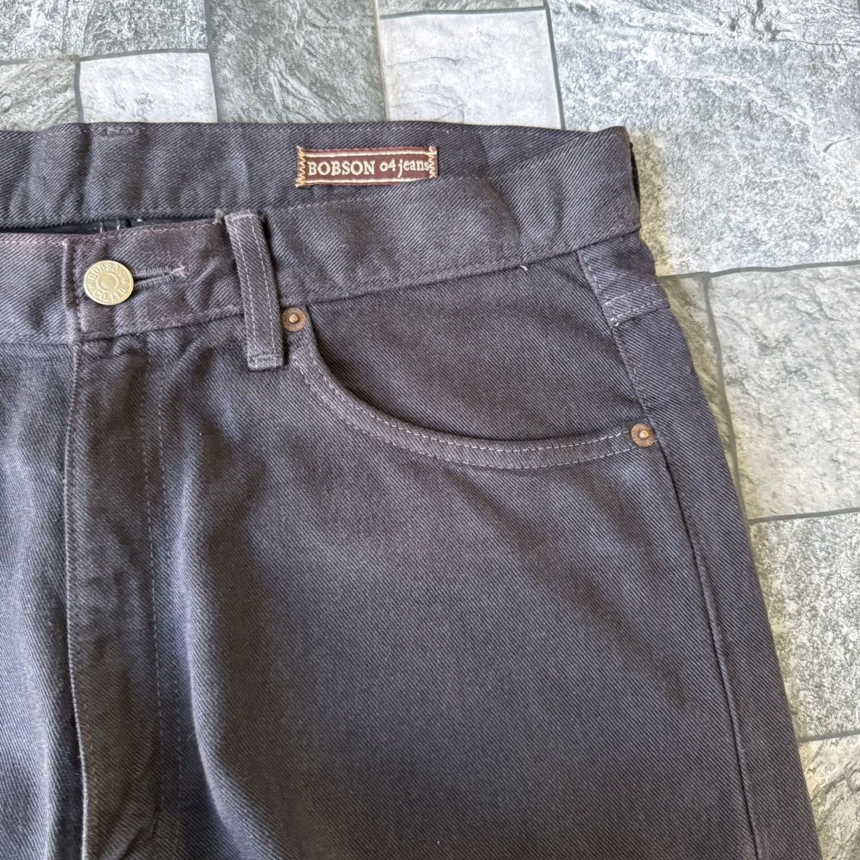 Japanese Brand Vintage Bson Black Denim Jean Pants W33 Size US 33 - 7 Thumbnail