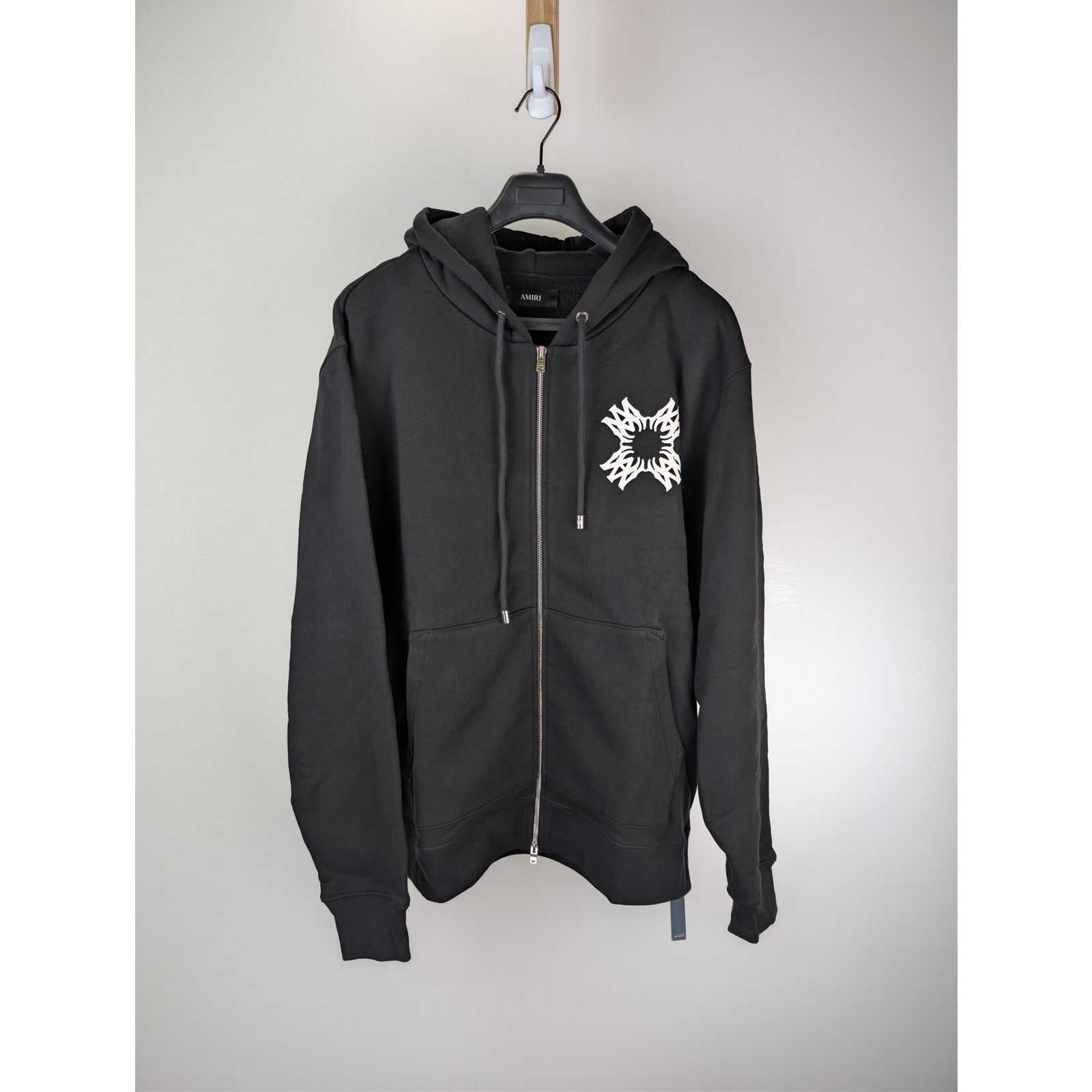 Amiri o1rshd1 MA Quad Zip up Hoodie in Black Size US XXL / EU 58 / 5 - 2 Thumbnail