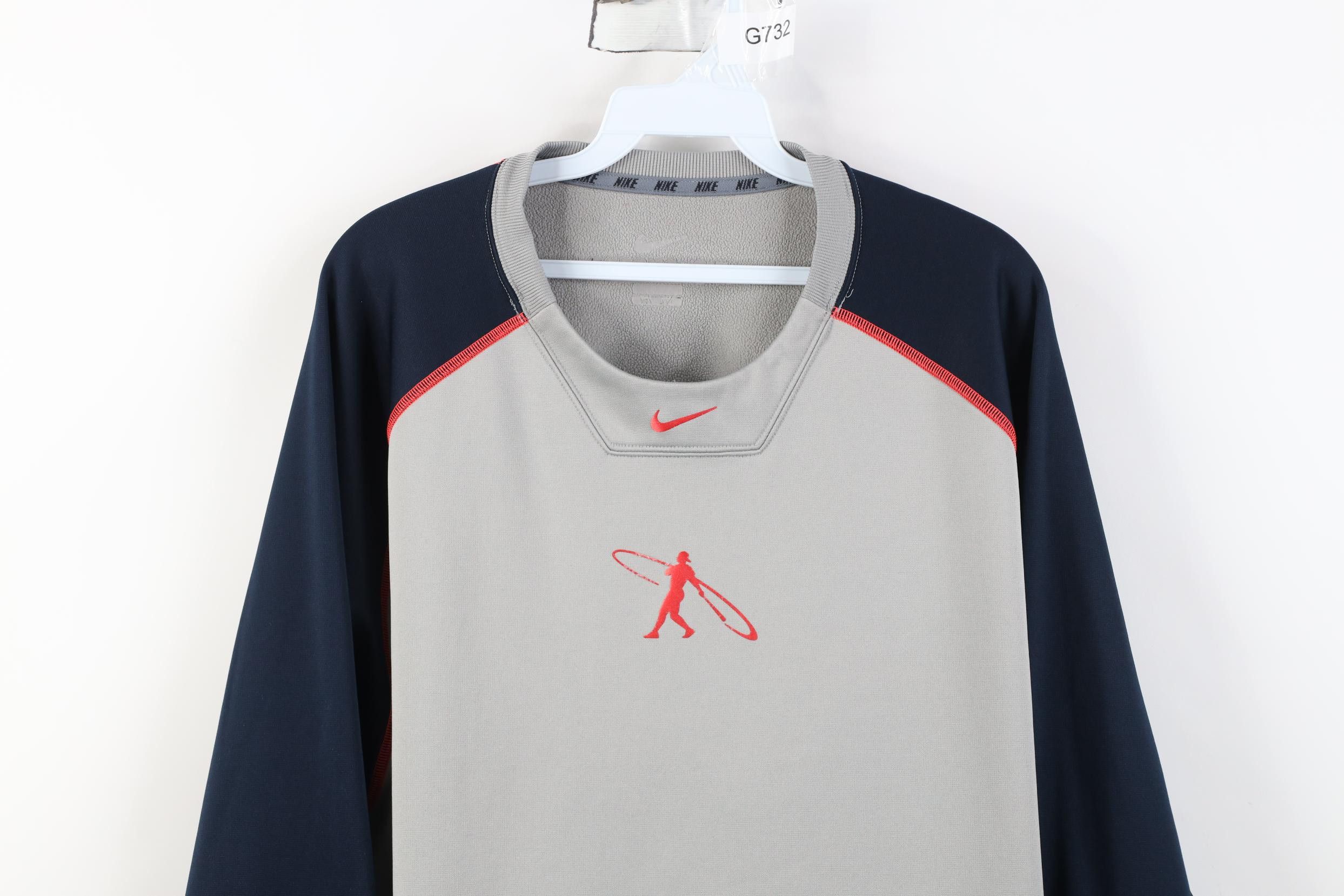 Nike Nike Center Swoosh Ken Griffey Jr Baseball Fit Sweatshirt Size US XXL / EU 58 / 5 - 2 Thumbnail