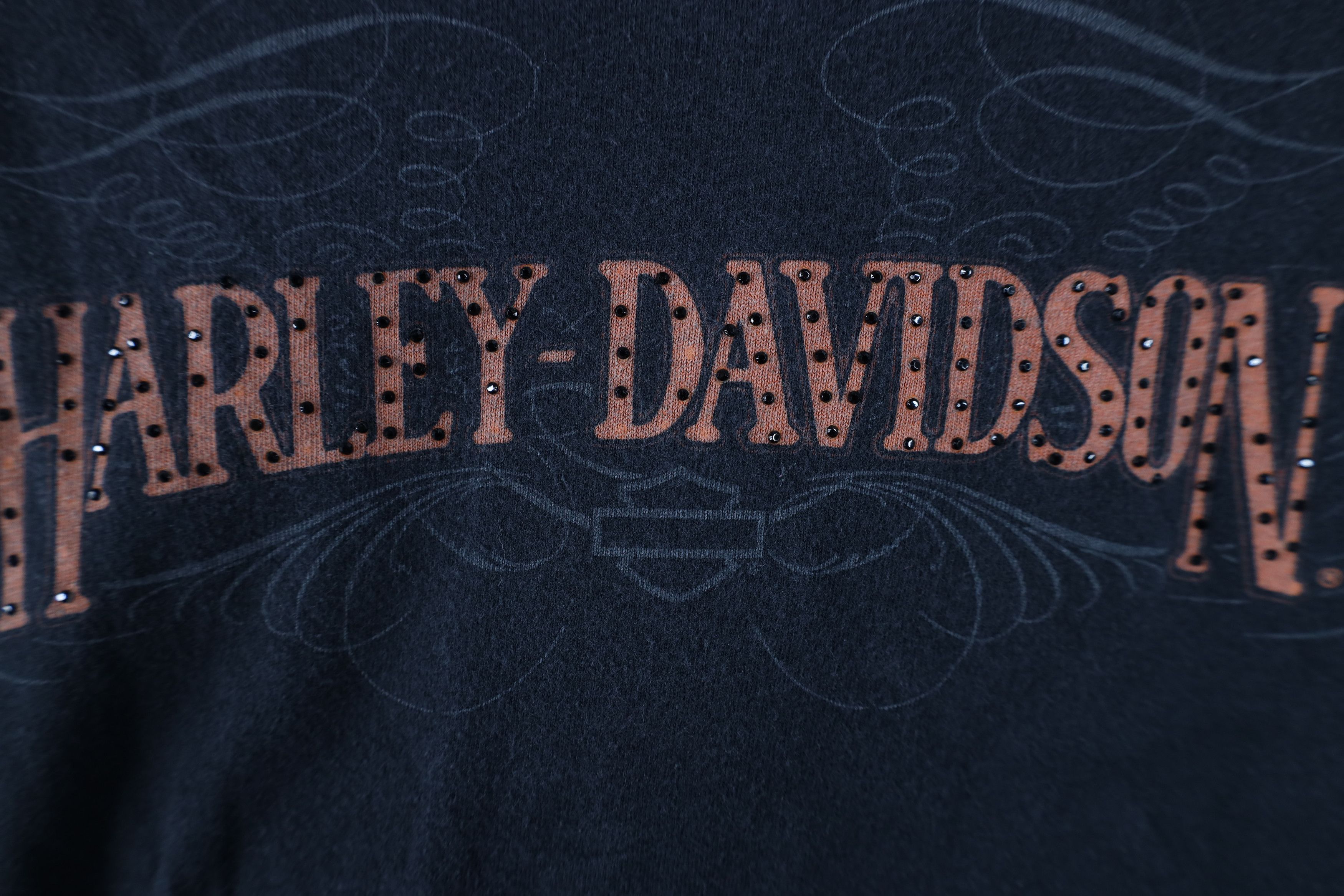 Harley Davidson Vintage Y2K Harley Davidson Tribal Long Sleeve T-Shirt Size L / US 10 / IT 46 - 6 Thumbnail