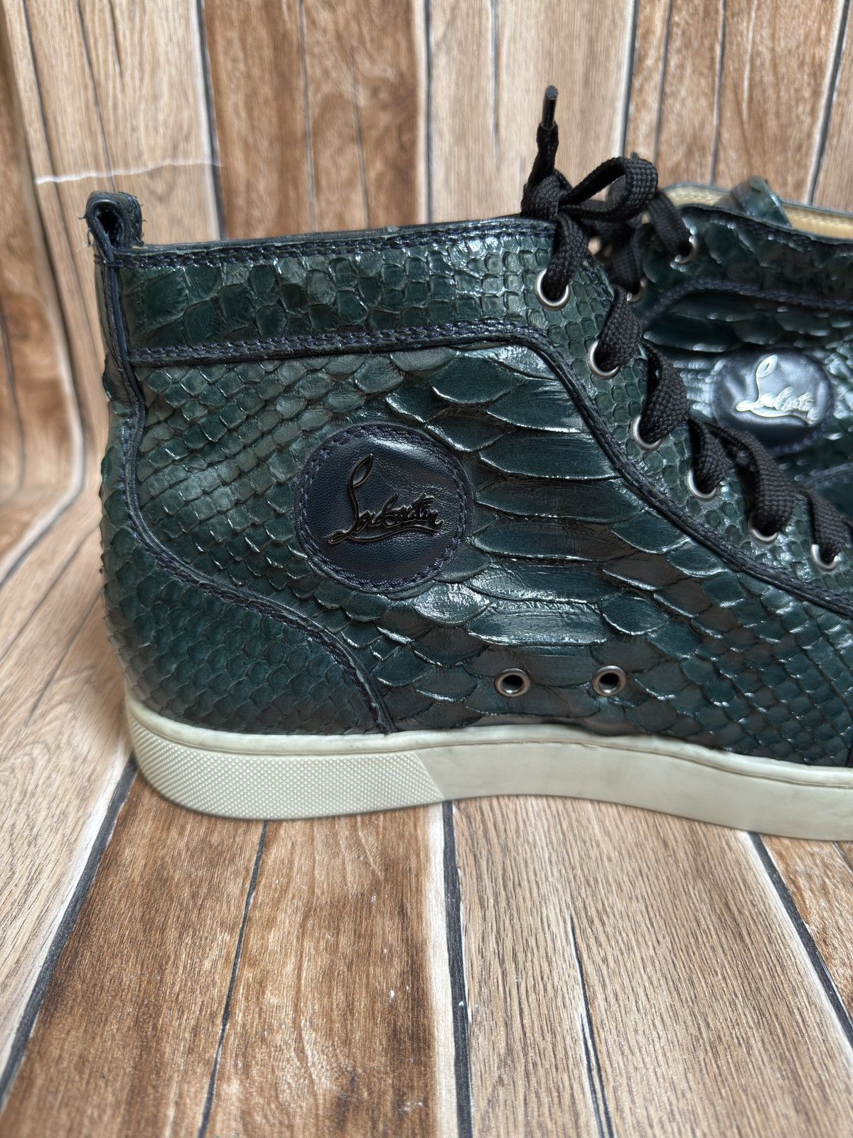 Christian Louboutin 🕷️🔋Louis python sneaker Size US 13 / EU 46 - 11 Thumbnail