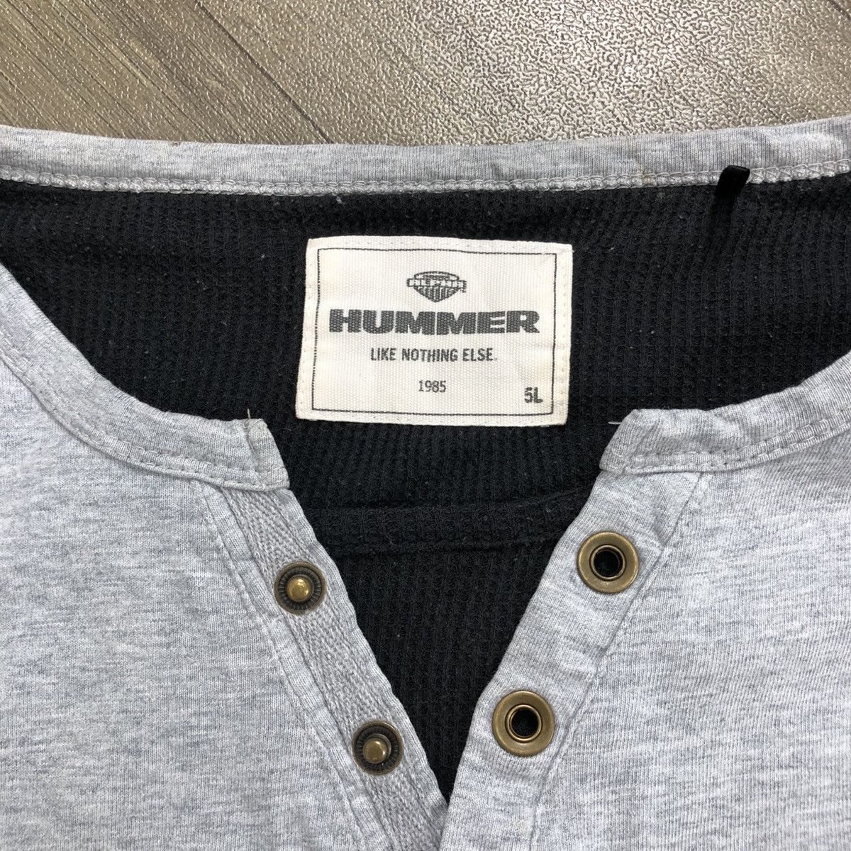 If Six Was Nine × Japanese Brand × Le Grande Bleu (L.G.B.) Vintage Hummer Pocket Double Layer Lgb Goa Gotic Longsleeve Size US XXL / EU 58 / 5 - 7 Thumbnail