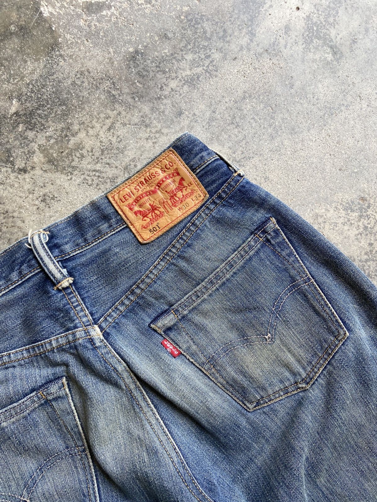 Levi's LEVIS 501 JEANS Size US 30 / EU 46 - 6 Thumbnail