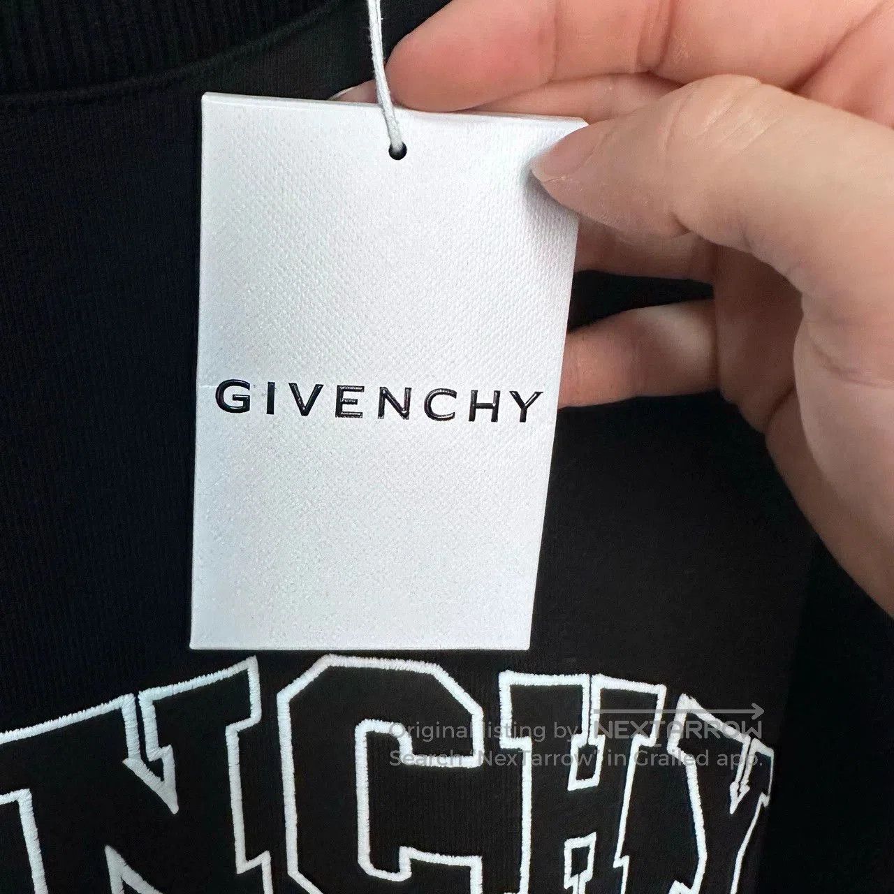 Givenchy givenchy embroidered crew neck sweatshirt Large. Size US L / EU 52-54 / 3 - 5 Thumbnail
