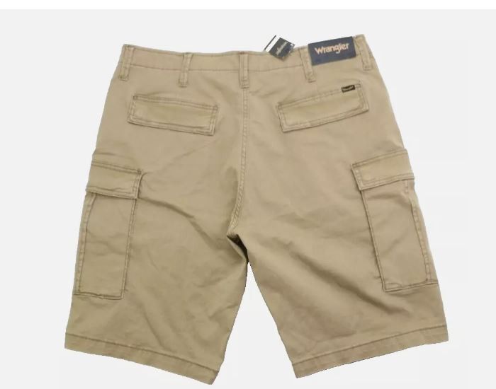 Wrangler Wrangler Cargo Men's Shorts Size W36 L10.5 Beige New Size US 36 / EU 52 - 2 Thumbnail