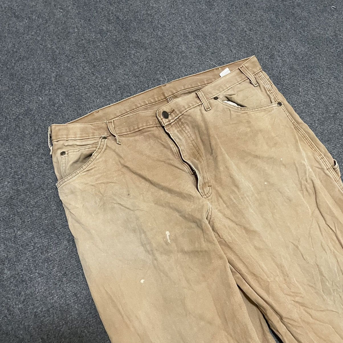 Dickies × Vintage Vintage Dickies Workwear Carpenter Pant Faded Brown Size US 38 / EU 54 - 7 Thumbnail