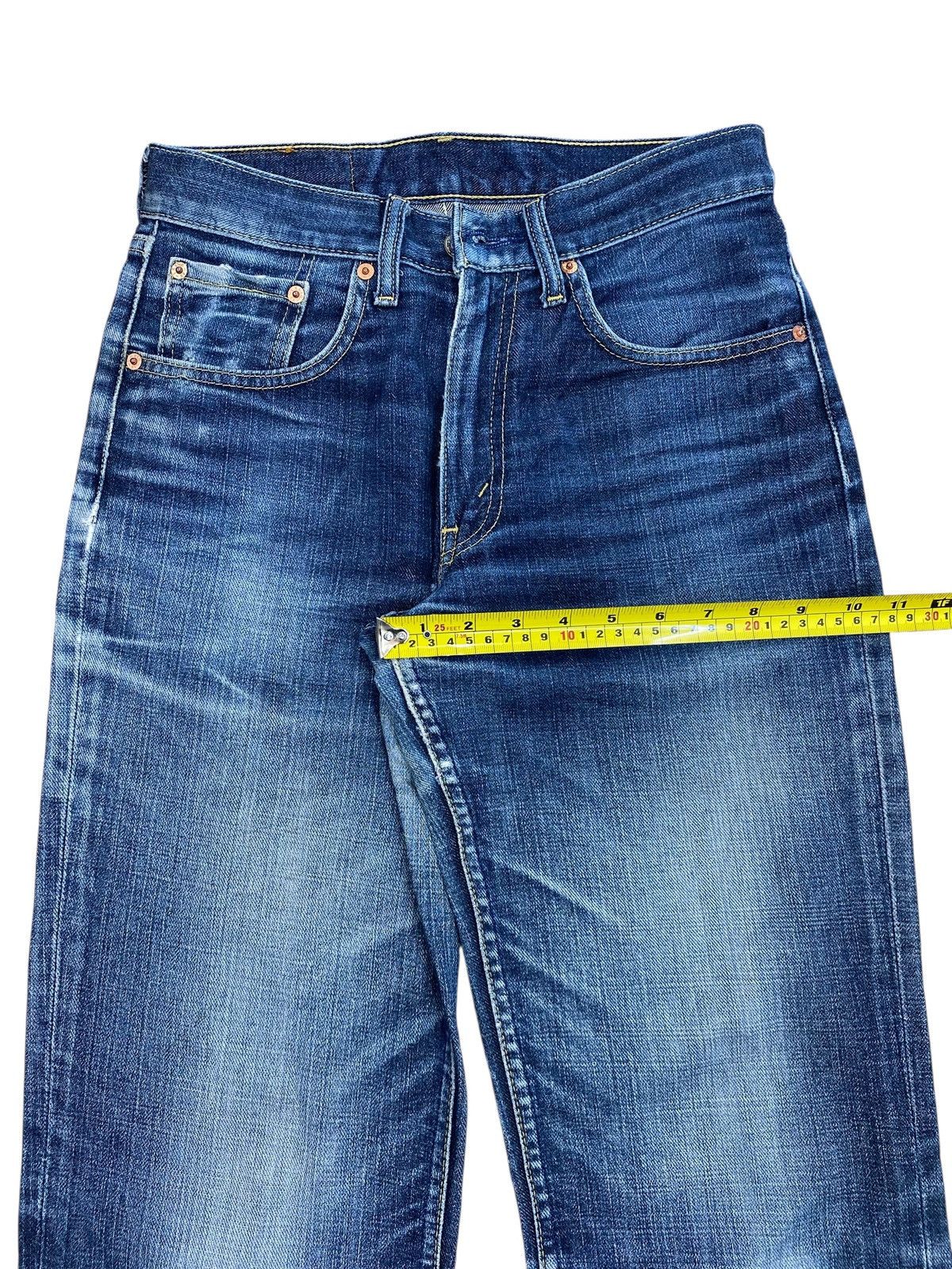 Levi's Levi’s Acid Blue Wash Whiskers Style Ripped Jeans Size US 28 / EU 44 - 11 Thumbnail