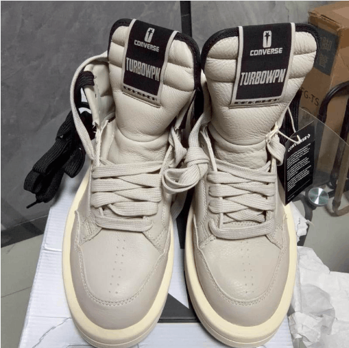 Rick Owens Rick Owens mid-top sneakers black and white Size US 9 / EU 42 - 2 Thumbnail