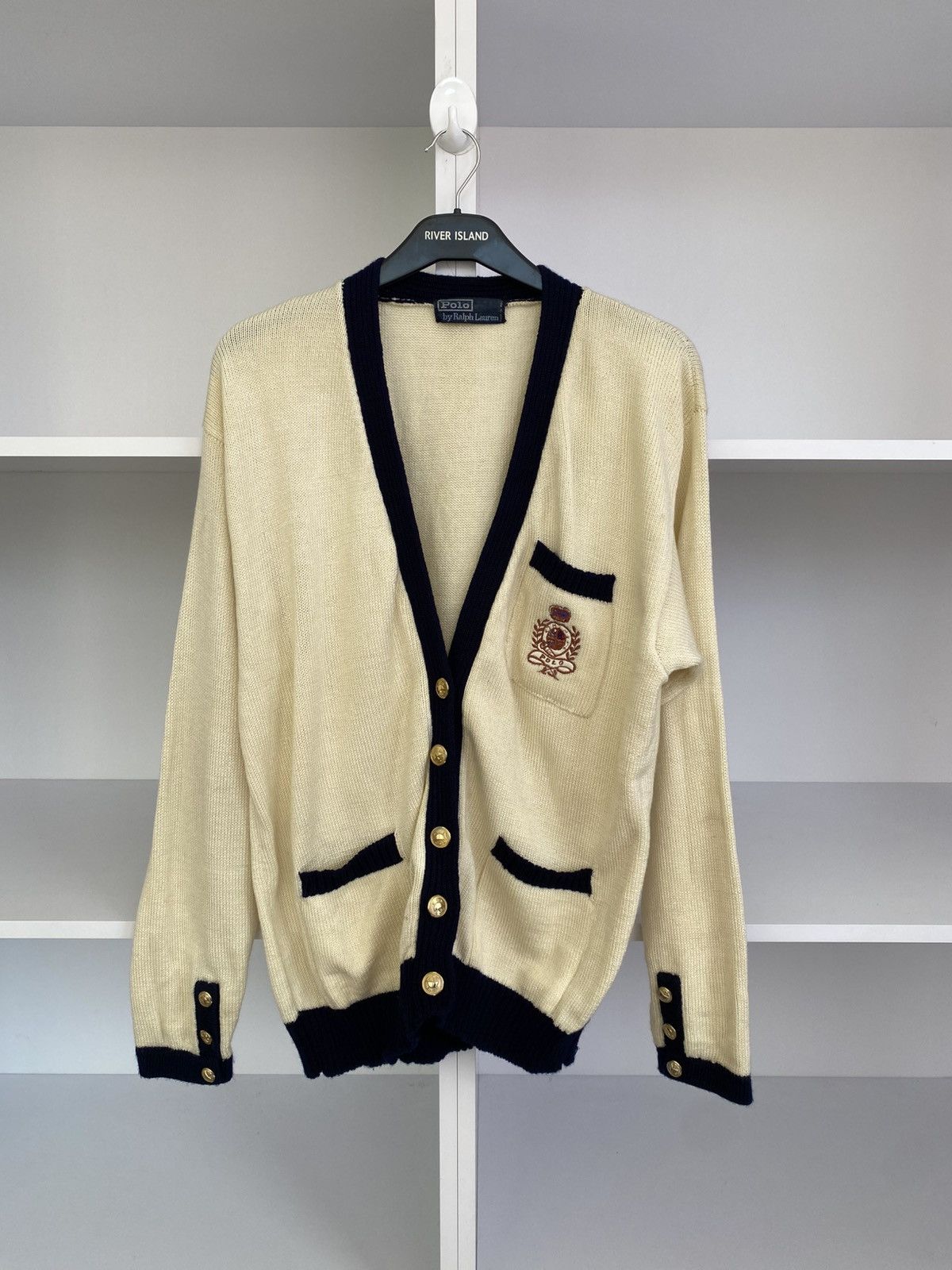 Polo Ralph Lauren Vintage Polo Ralph Lauren Cardigan Sweater Size US L / EU 52-54 / 3 - 2 Thumbnail