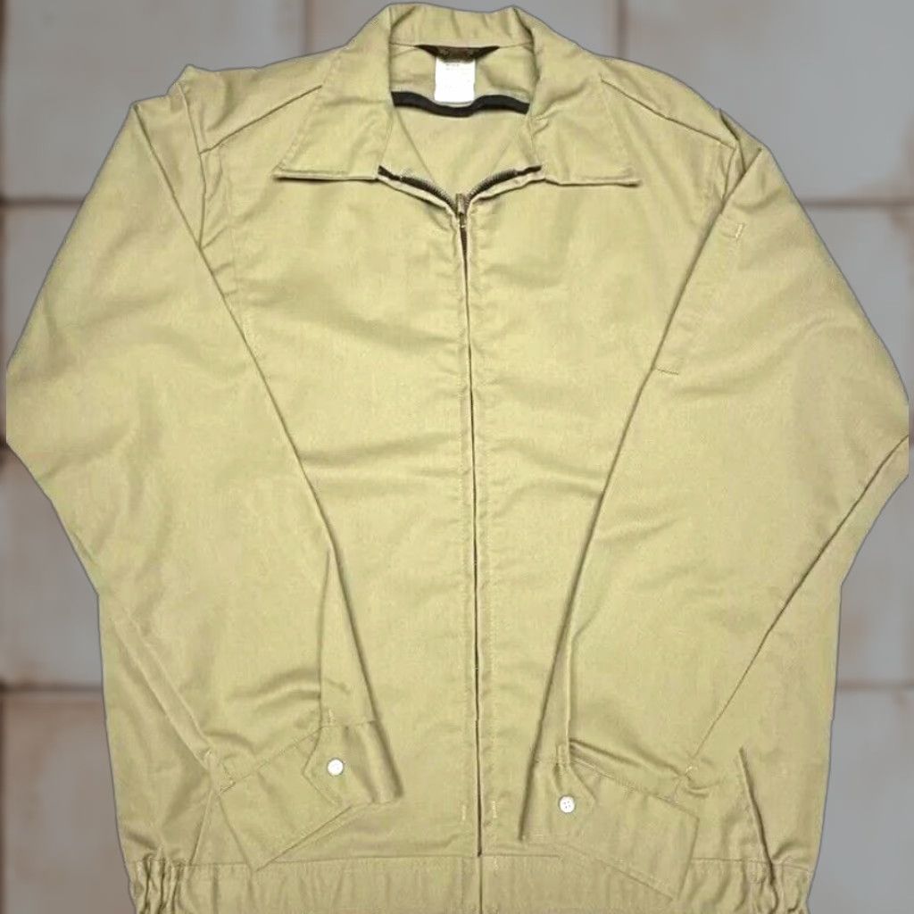 Vintage VTG Protexall Quality Apparel Mens Jacket Windbreaker Tan 70s M In Usa Theme Size US M / EU 48-50 / 2 - 1 Thumbnail